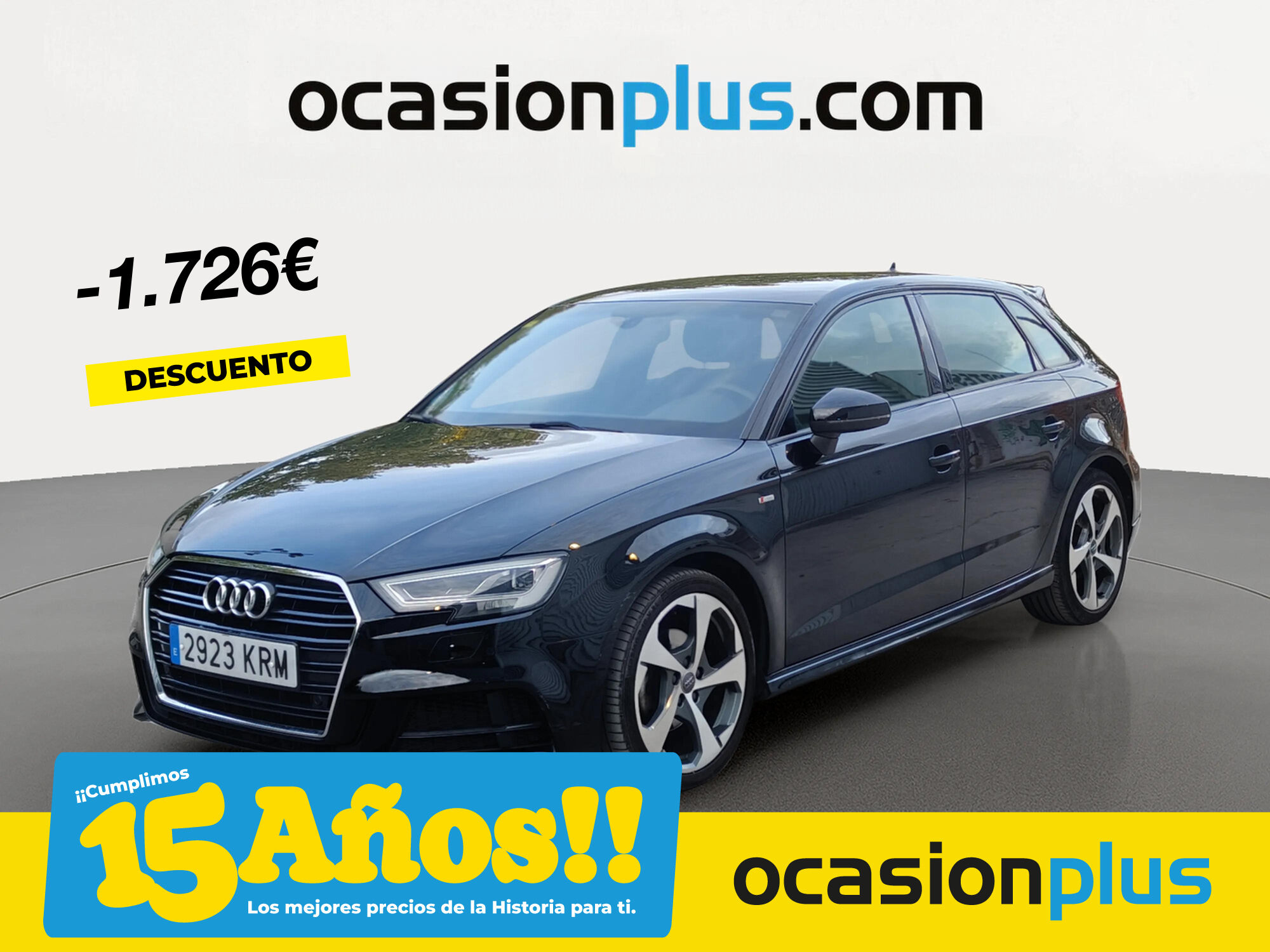 AUDI A3 (S line edition 1.6 TDI 85 kW (116 CV)) en Madrid