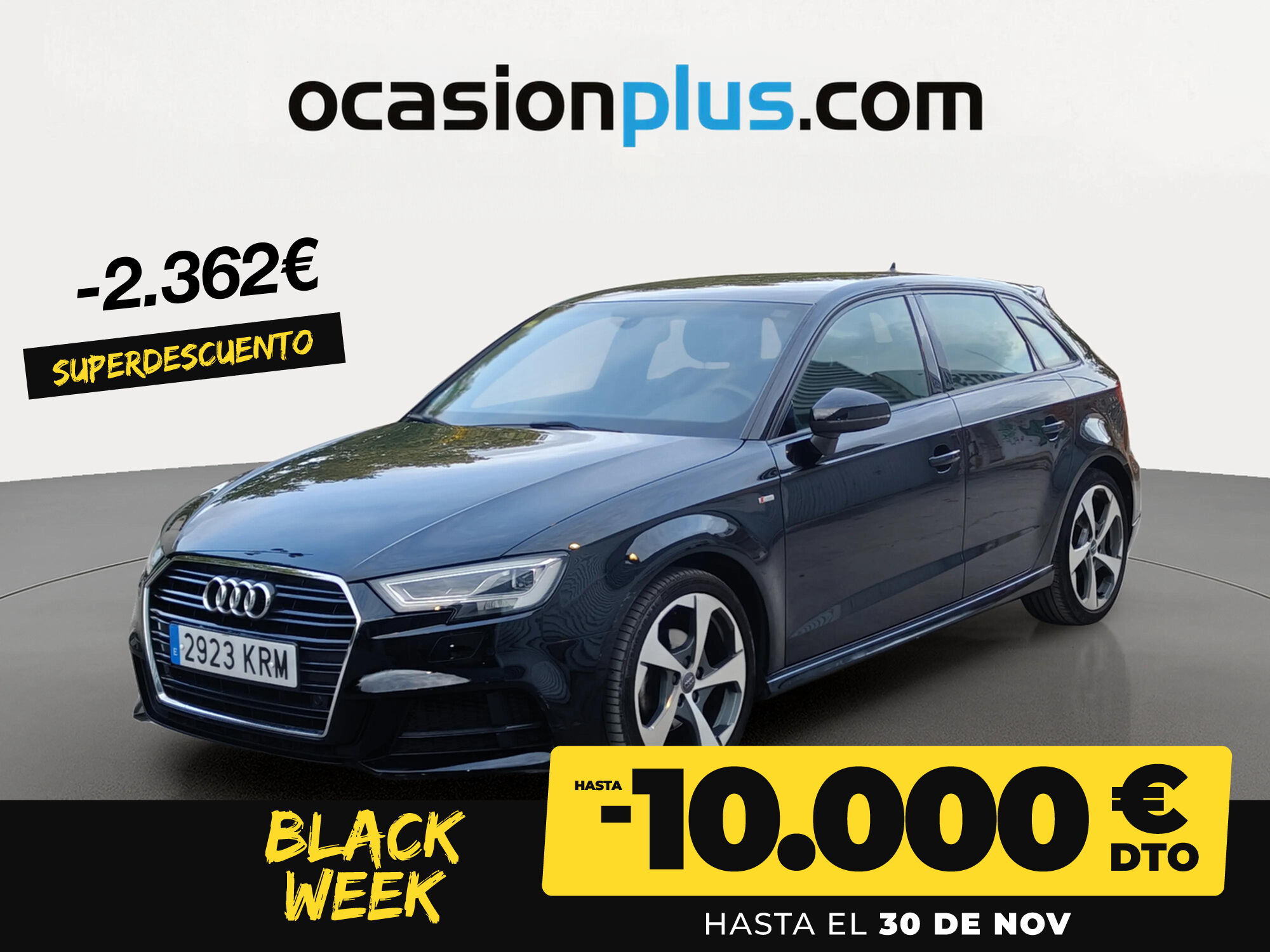 AUDI A3 (S line edition 1.6 TDI 85 kW (116 CV)) en Madrid