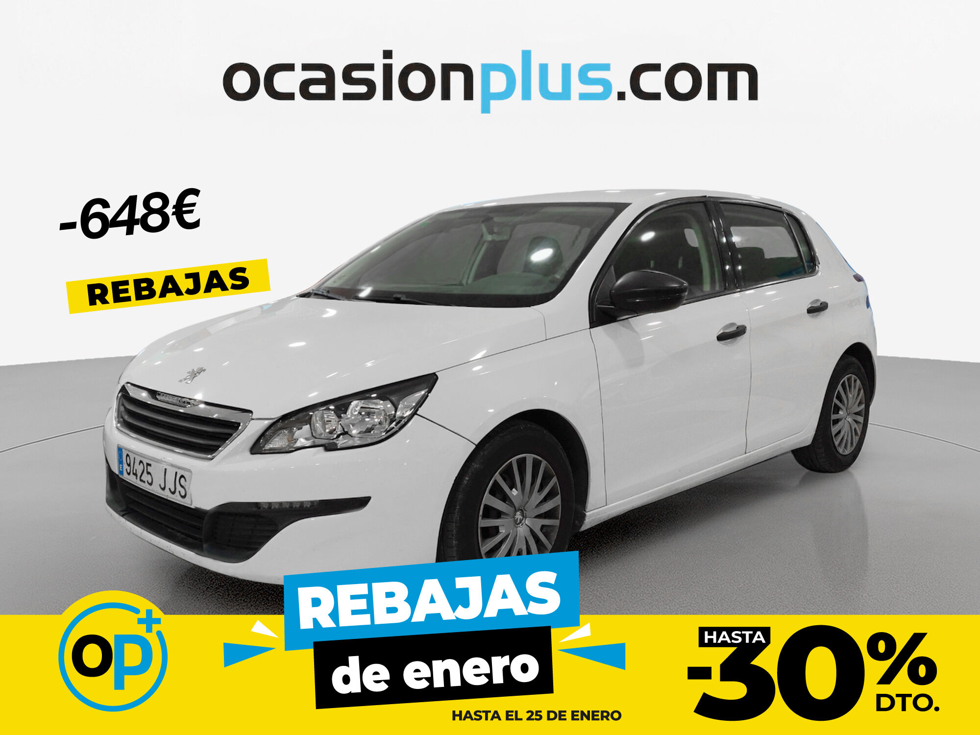 PEUGEOT 308 (1.6 HDI FAP Access 68 kW (92 CV)) en Madrid
