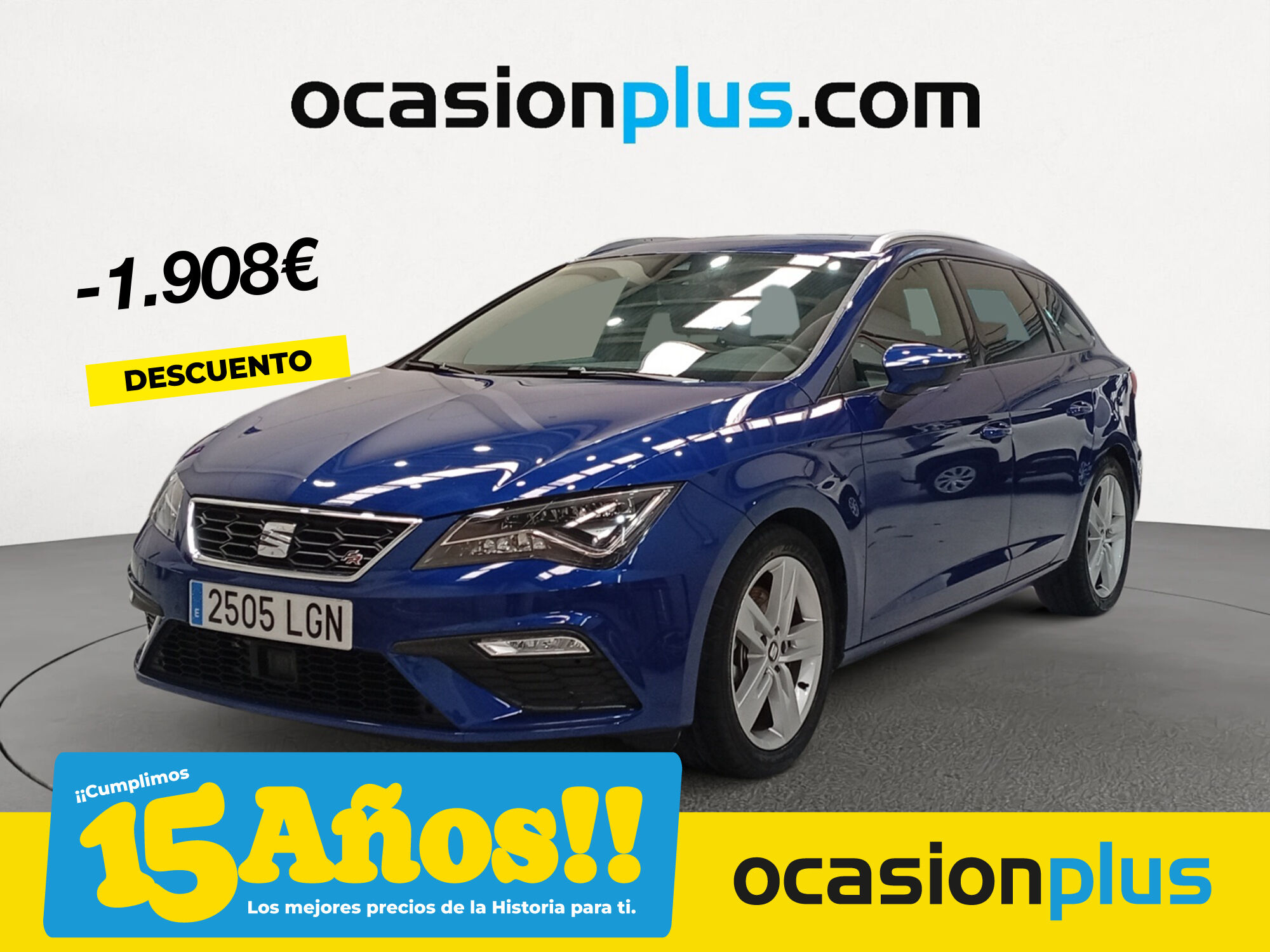 SEAT León (1.5 EcoTSI S&S FR Edition Plus 110 kW (150 CV)) en Madrid