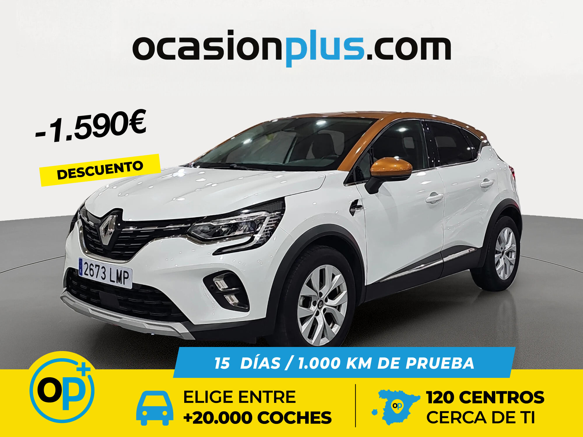 RENAULT Captur (Zen TCe 66 kW (90 CV)) en Madrid