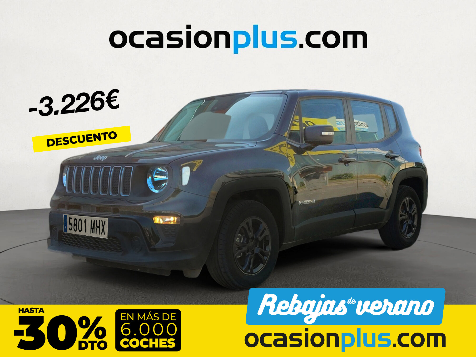 JEEP Renegade (eHybrid Longitude ATX 96 kW (130 CV)) en Madrid