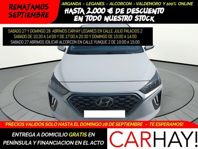 HYUNDAI Ioniq (1.6 GDI PHEV Tecno DT 104kW 5P) en Madrid