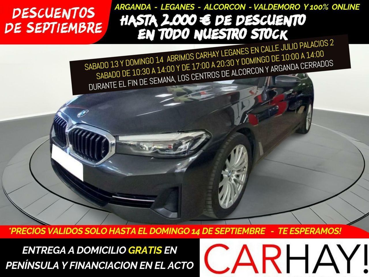 BMW Serie 5 (530EA PHEV AUT) en Madrid