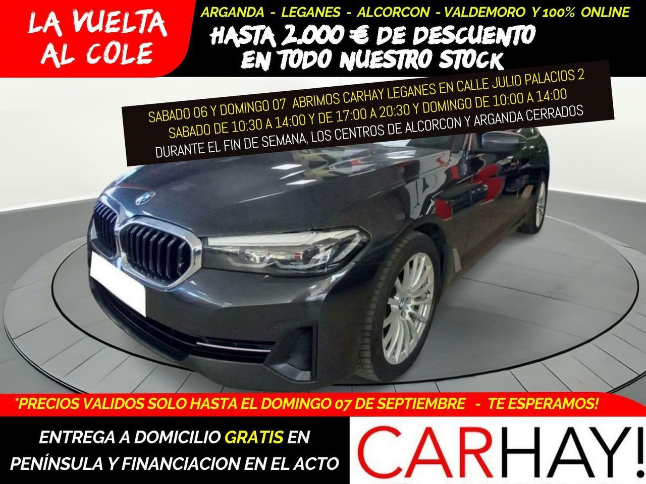 BMW Serie 5 (530EA PHEV AUT) en Madrid
