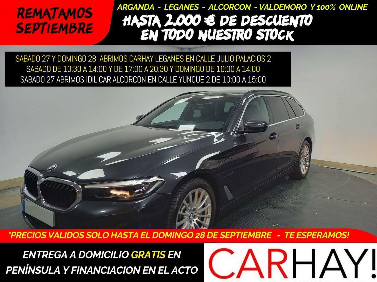 BMW Serie 5 (530EA PHEV AUT) en Madrid
