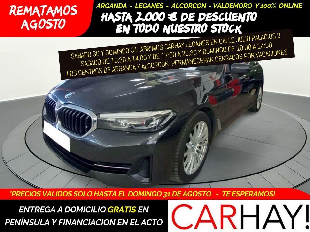 BMW Serie 5 (530EA PHEV AUT) en Madrid