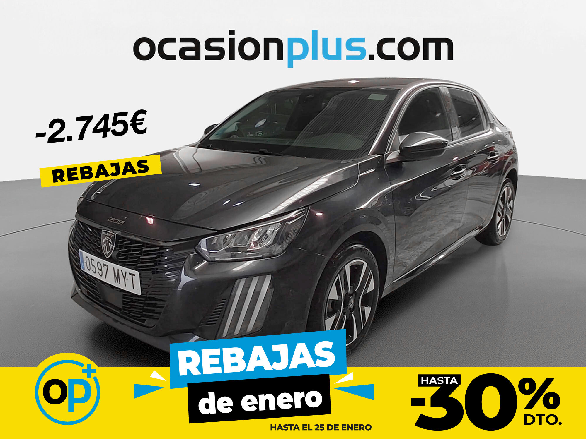 PEUGEOT 208 (Allure Hybrid eDCS6 75 kW (100 CV)) en Madrid