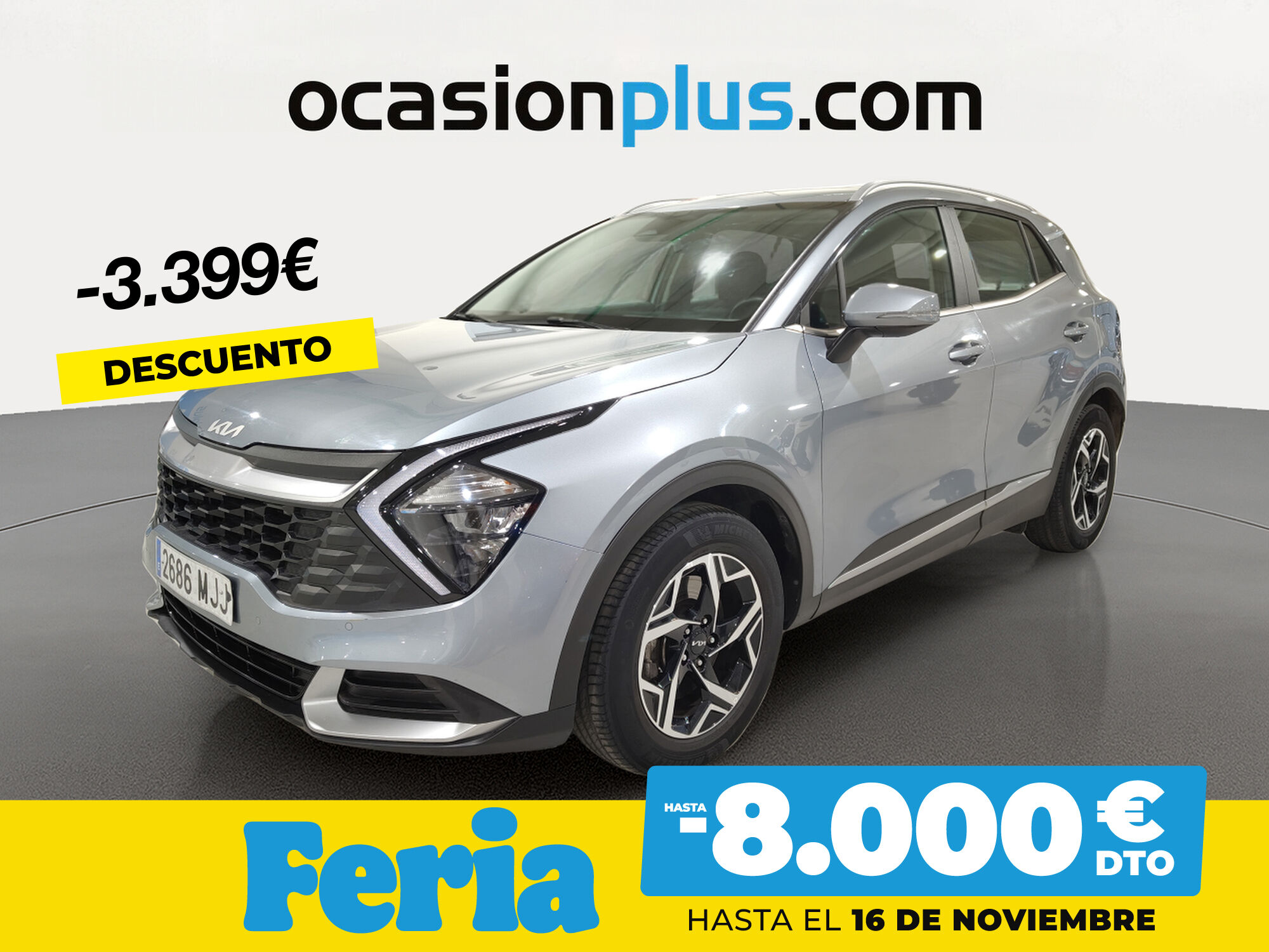 KIA Sportage (1.6 CRDi MHEV Business 4x2 100 kW (136 CV)) en Madrid