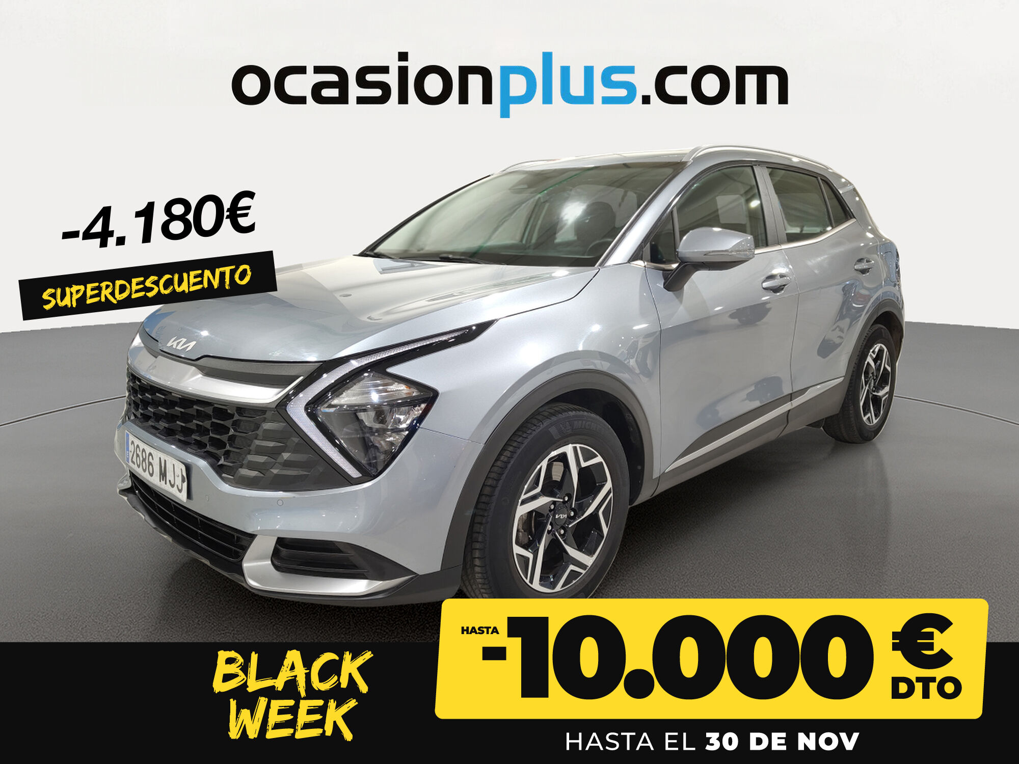 KIA Sportage (1.6 CRDi MHEV Business 4x2 100 kW (136 CV)) en Madrid