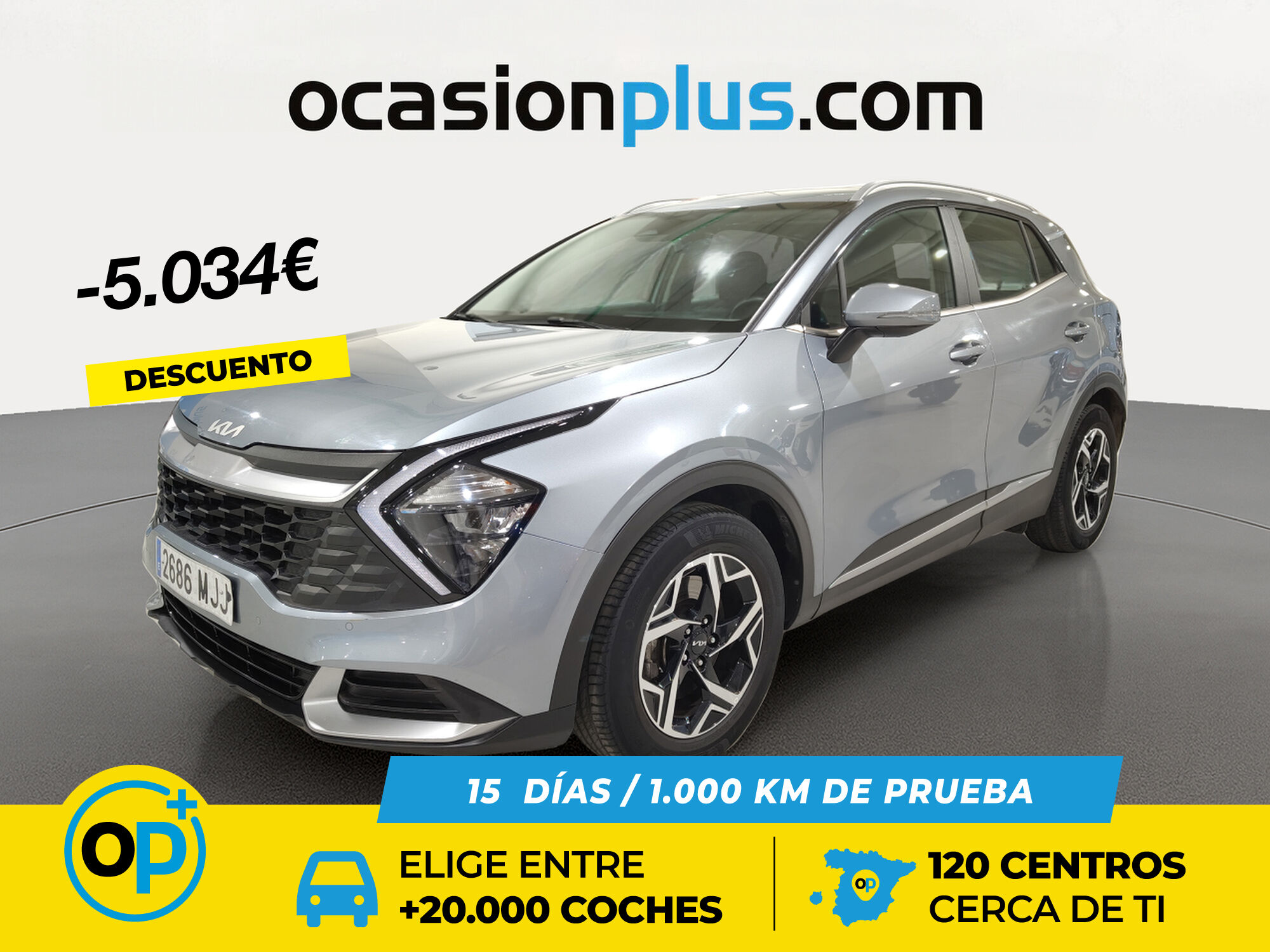 KIA Sportage (1.6 CRDi MHEV Business 4x2 100 kW (136 CV)) en Madrid
