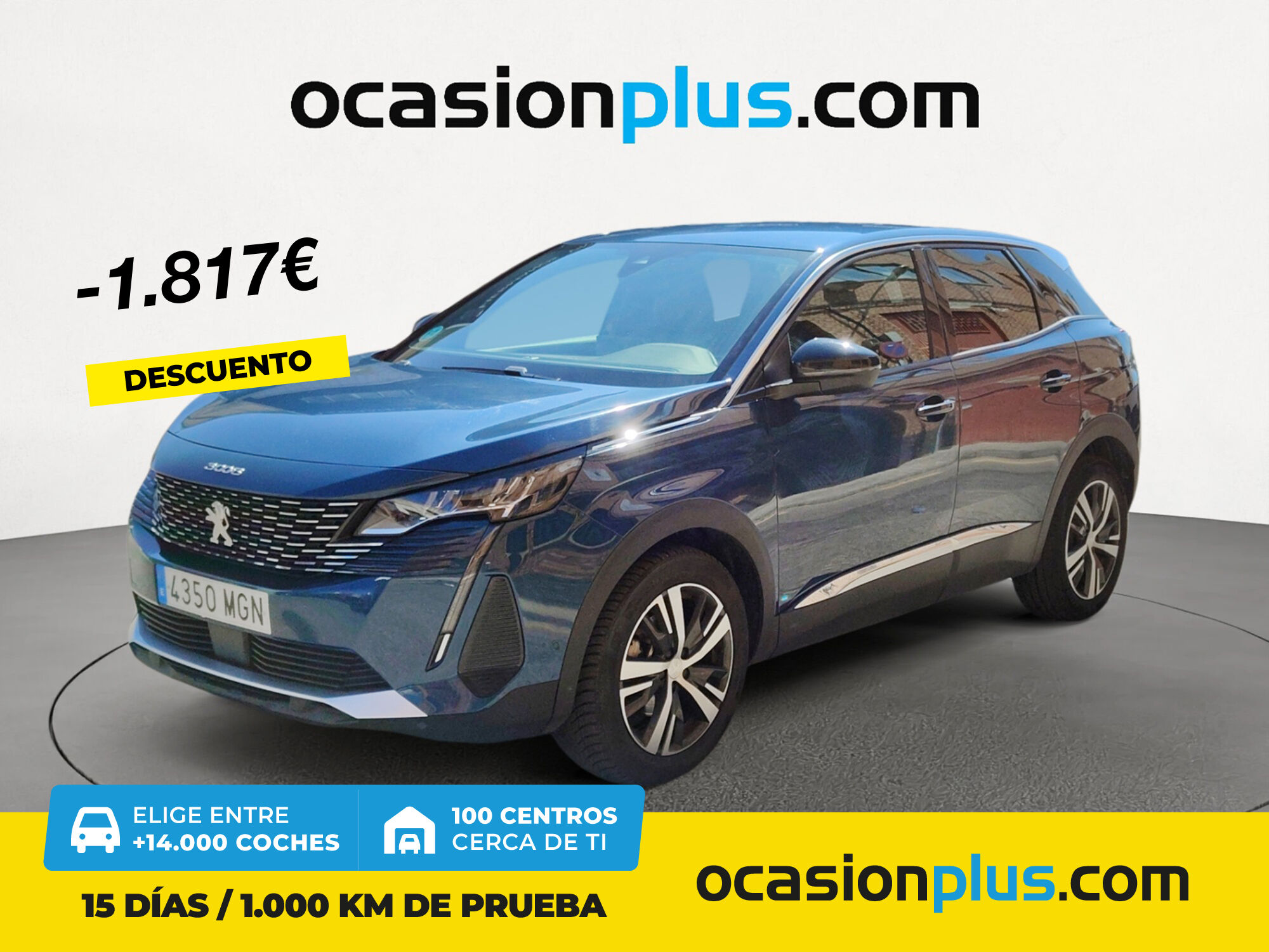 PEUGEOT 3008 (PureTech 130 S&S Allure Pack EAT8 96 kW (130 CV)) en Madrid