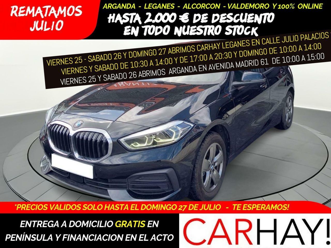 BMW Serie 1 (HATCH 116 d AdBlue) en Madrid