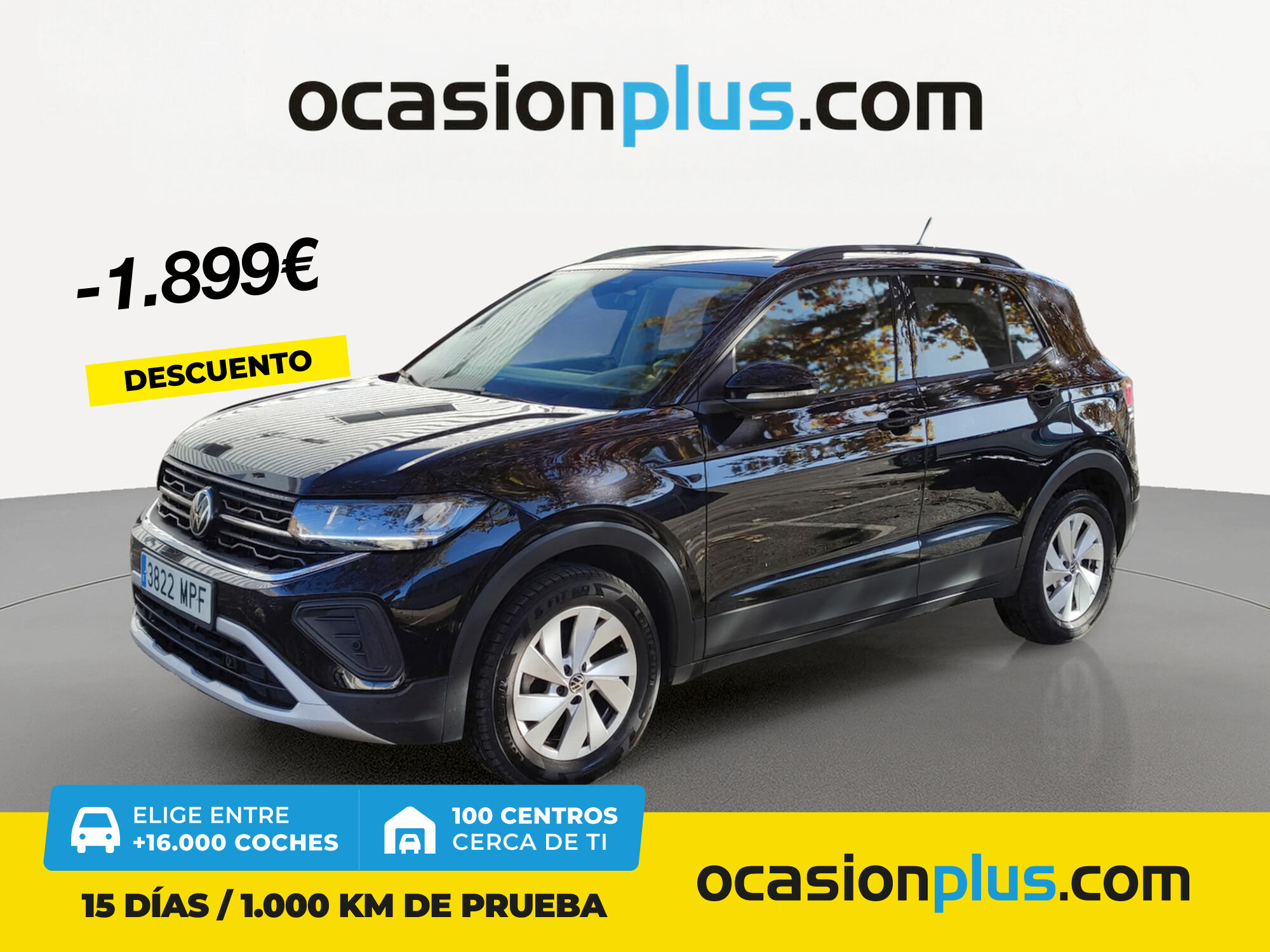 VOLKSWAGEN T-Cross (Life 1.0 TSI 85 kW (116 CV) DSG) en Madrid
