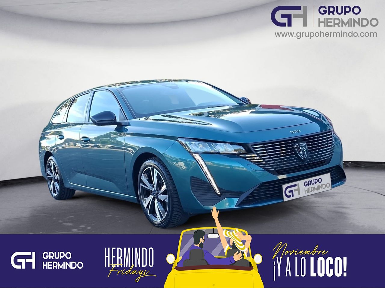 PEUGEOT 308 (SW ALLURE BLUE HDI 130 CV) en Pontevedra