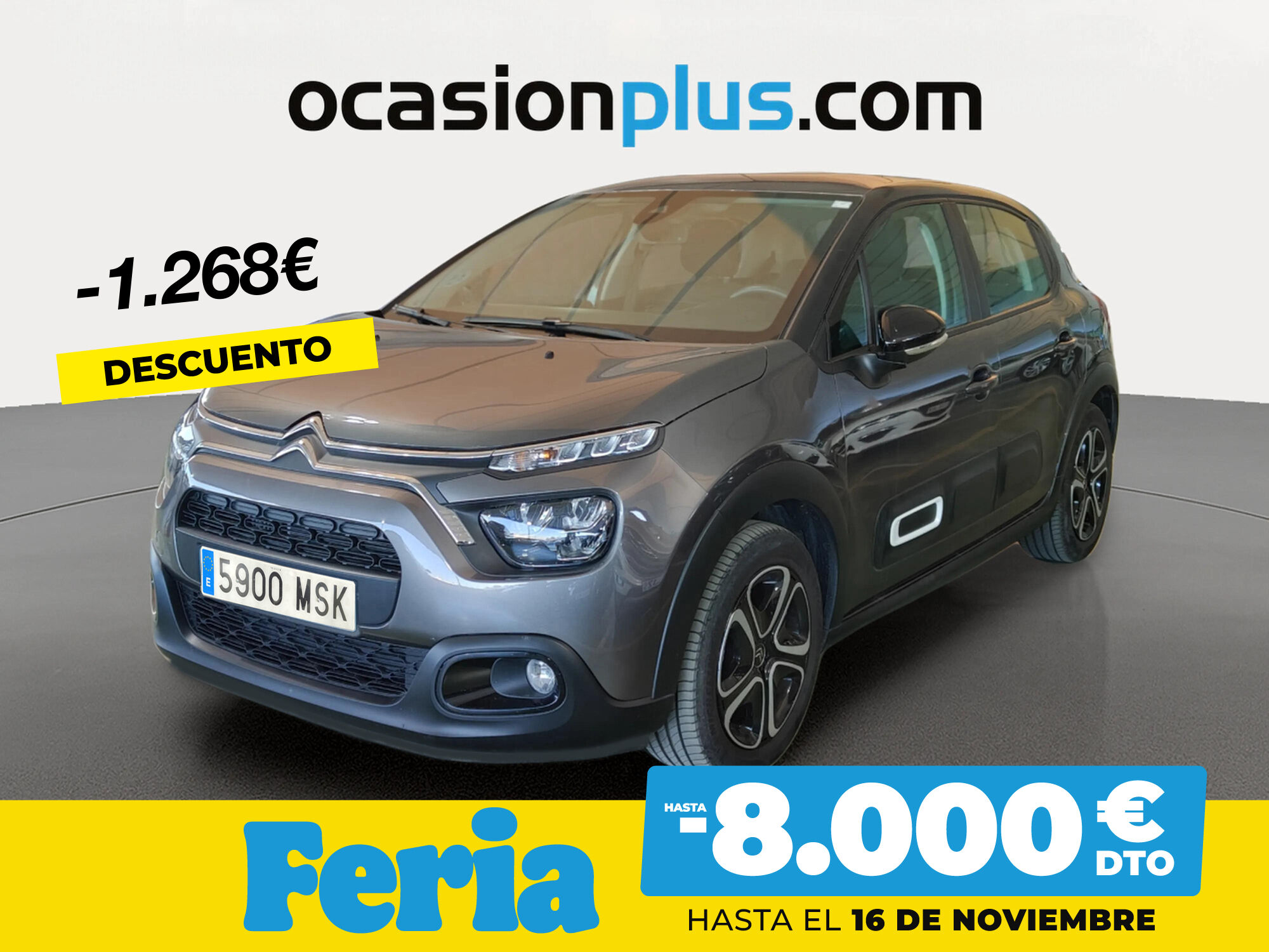 CITROEN C3 (BlueHDi 100 S&S Plus 75 kW (102 CV)) en Madrid