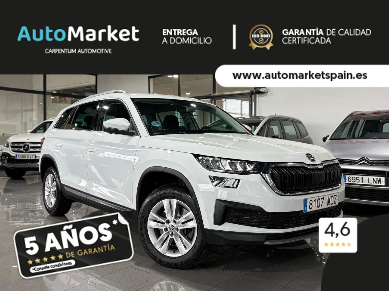 SKODA Kodiaq (AMBIT	2.0 TDI 110KW (150CV) DSG 4X2 AMBITION) en Lugo