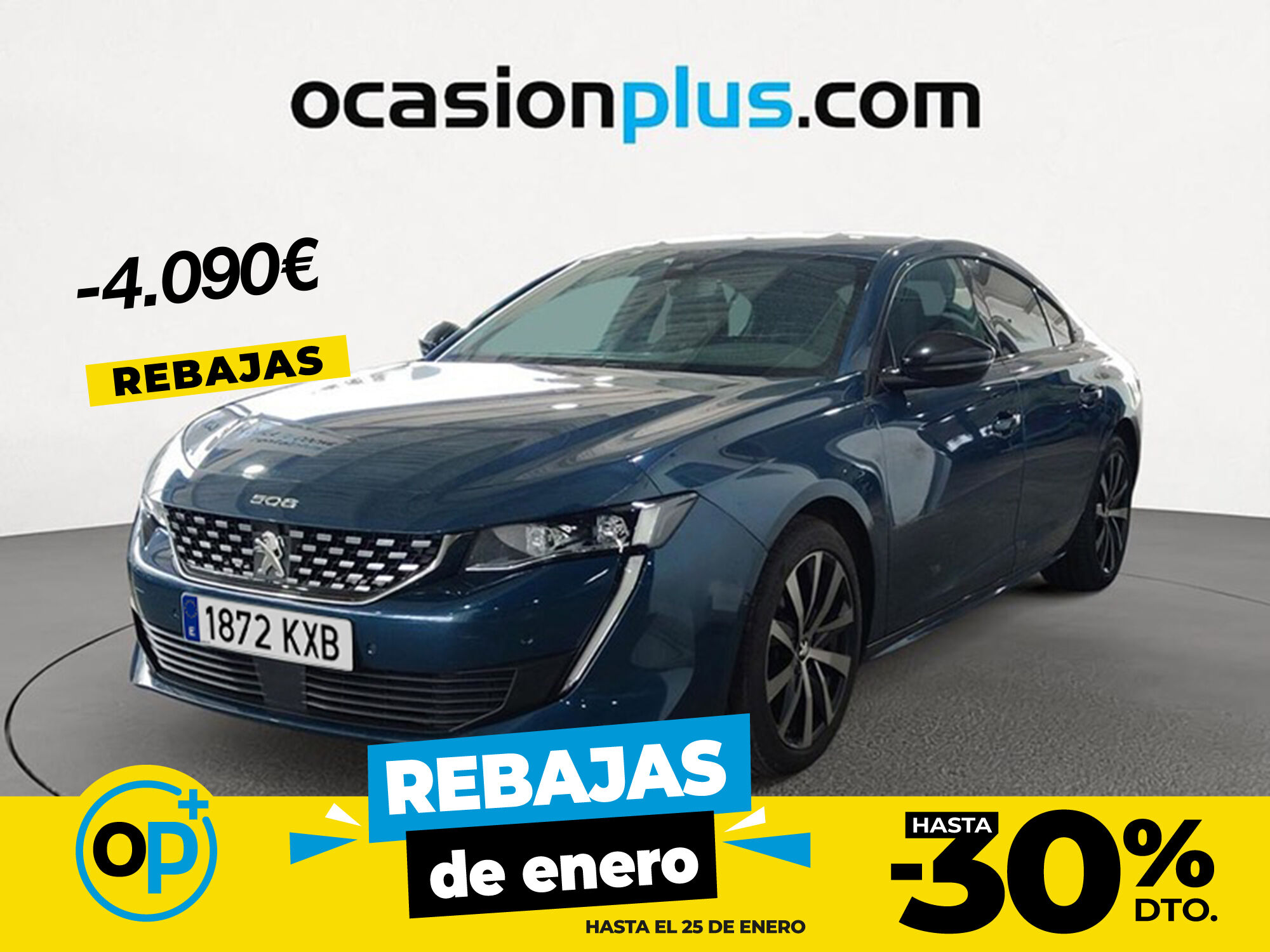 PEUGEOT 508 (BlueHDi 130 S&S GT Line EAT8 96 kW (130 CV)) en Madrid