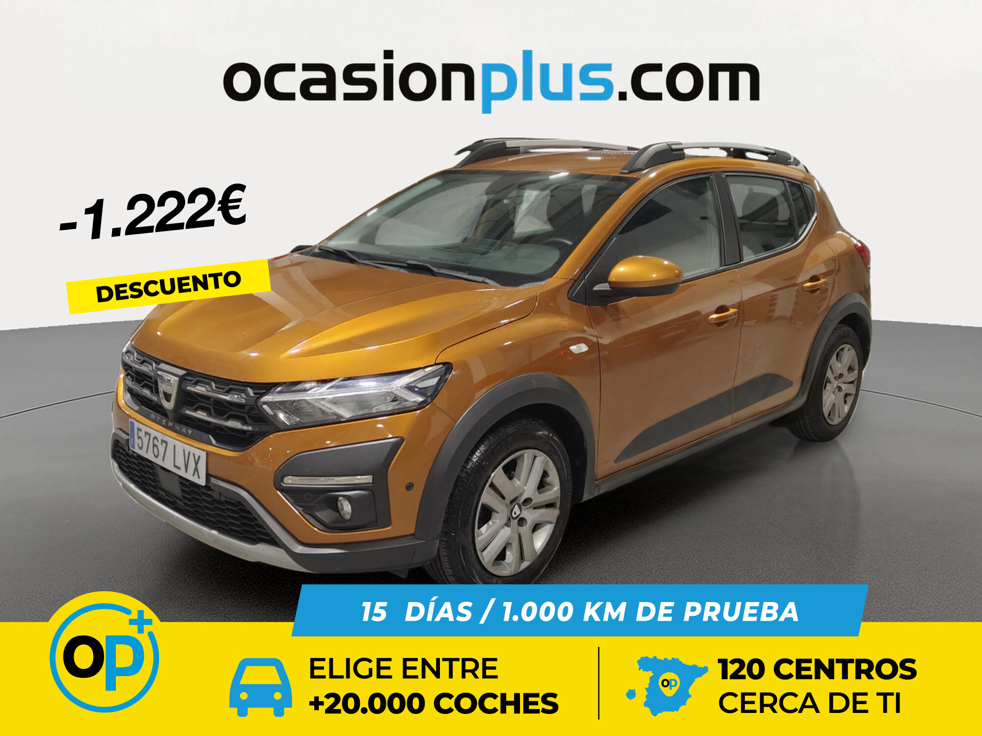 DACIA Sandero (Stepway Comfort ECO-G 74 kW (100 CV)) en Palmas, Las