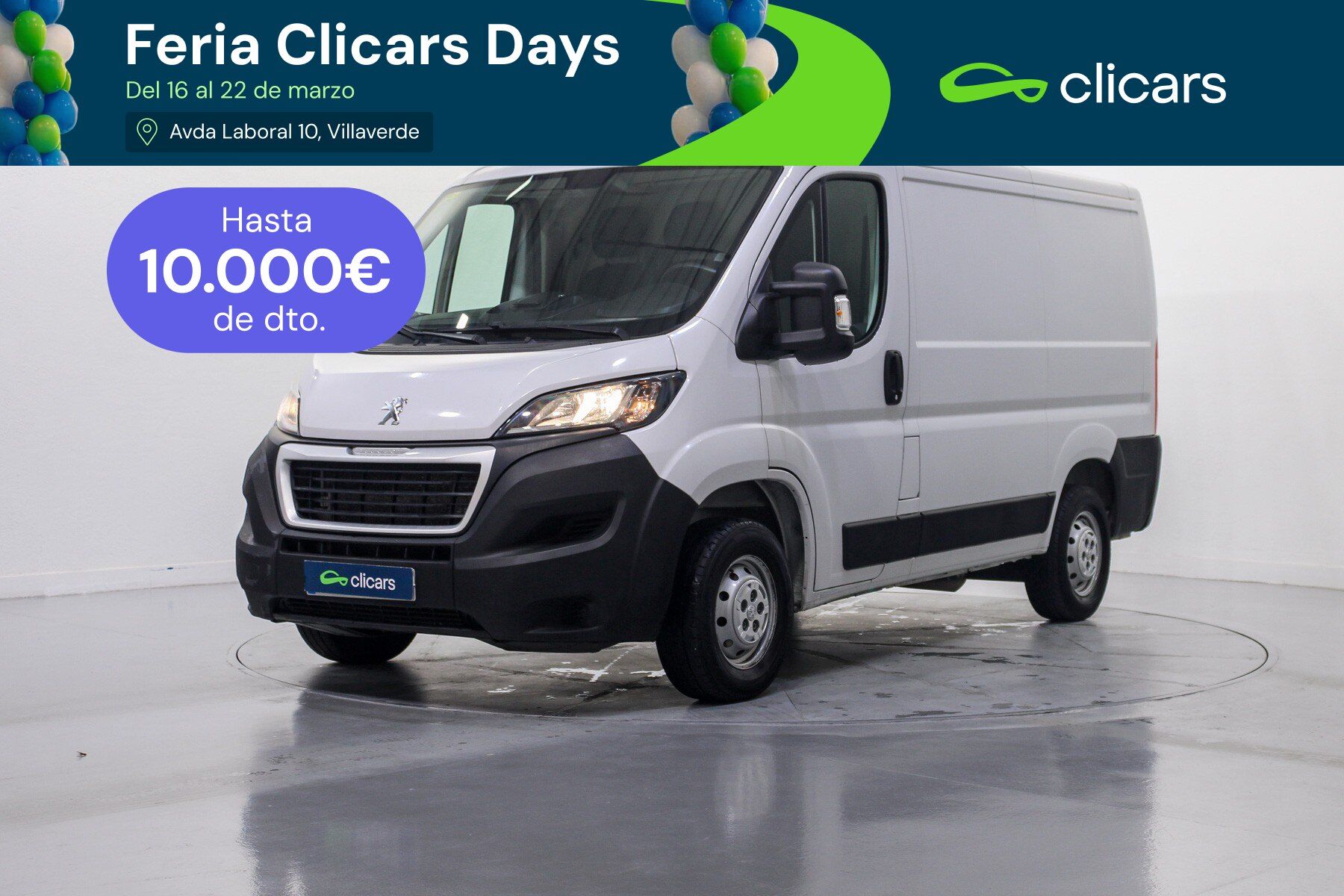 Foto del PEUGEOT Boxer Furgón 2.2BlueHDI 330 L1H1 Pack S&S 120