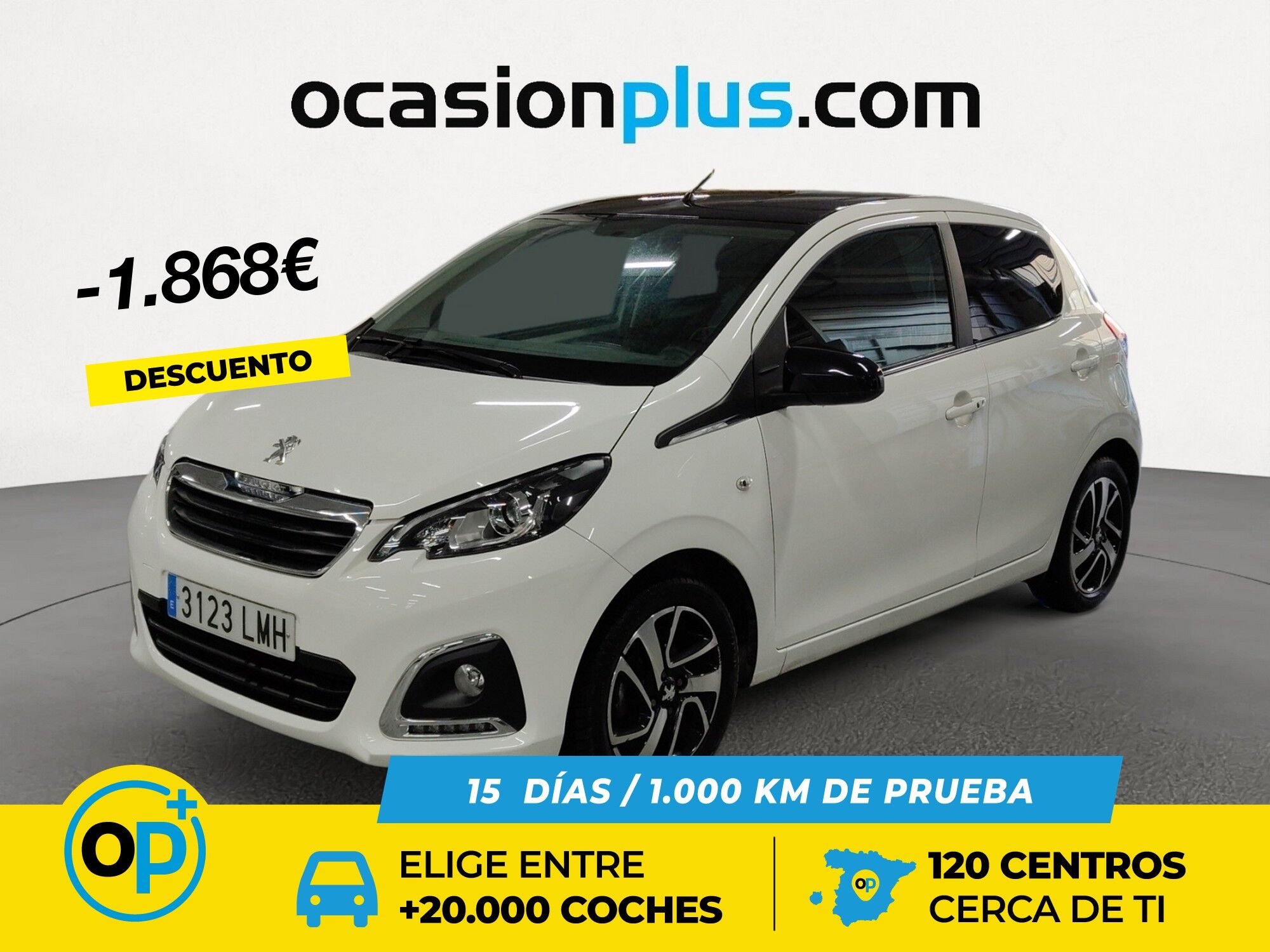 PEUGEOT 108 (VTi Allure 53 kW (72 CV)) en Madrid