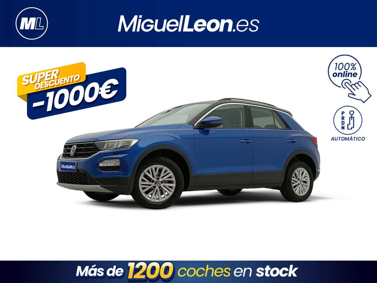 VOLKSWAGEN T-Roc (Advance 1.5 TSI 110kW (150CV) DSG) en Palmas, Las