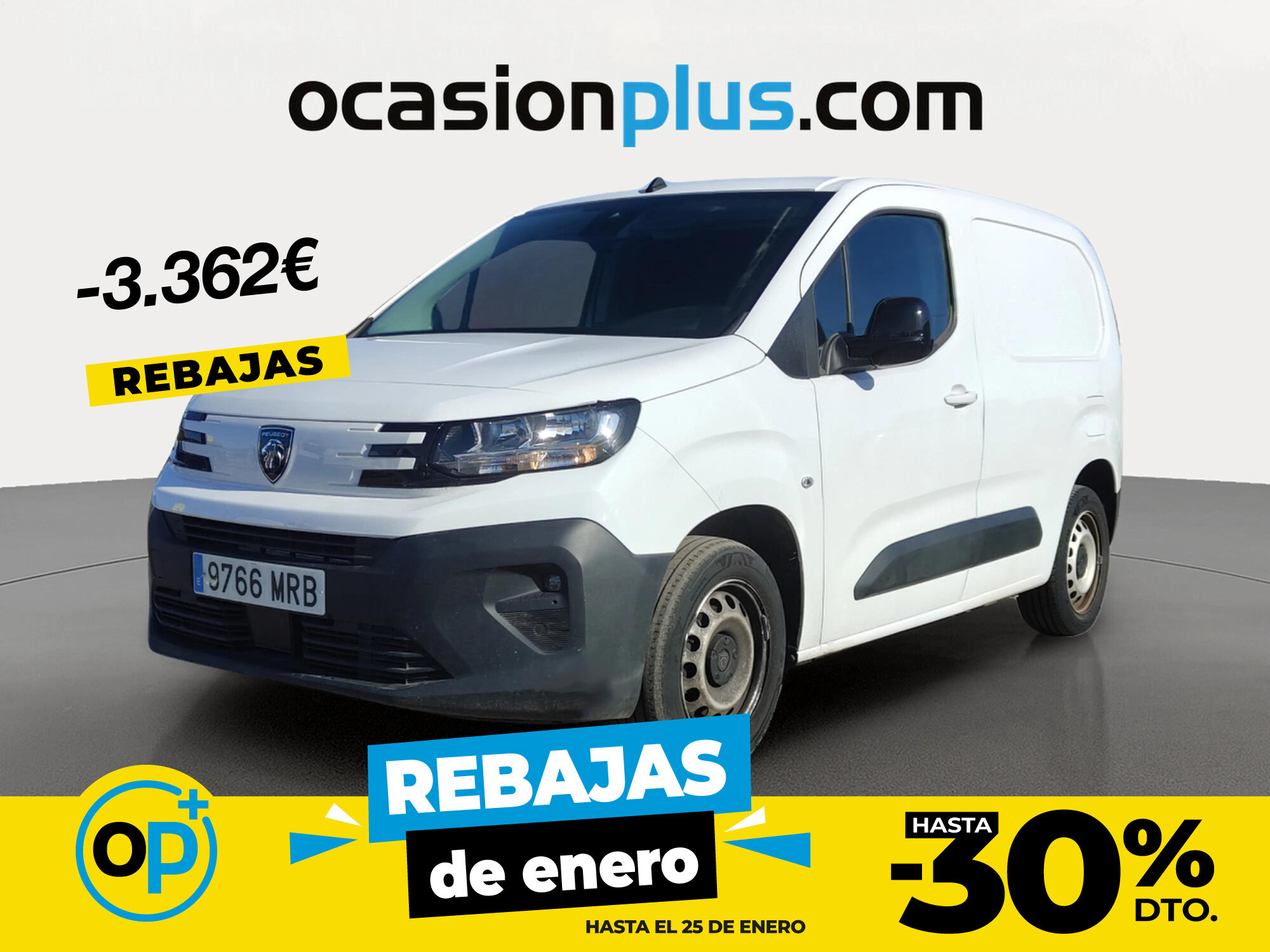 PEUGEOT Partner (Furgon BlueHDi 100 Standard 600kg 75 kW (102 CV)) en Madri