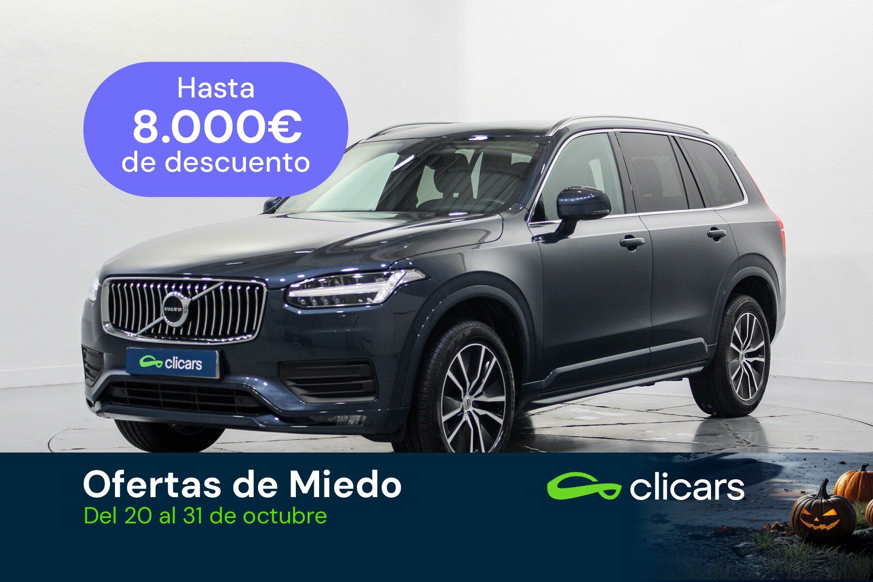 VOLVO XC90 (XC90 B5 Momentum Pro 7pl. AWD Aut.) en Madrid