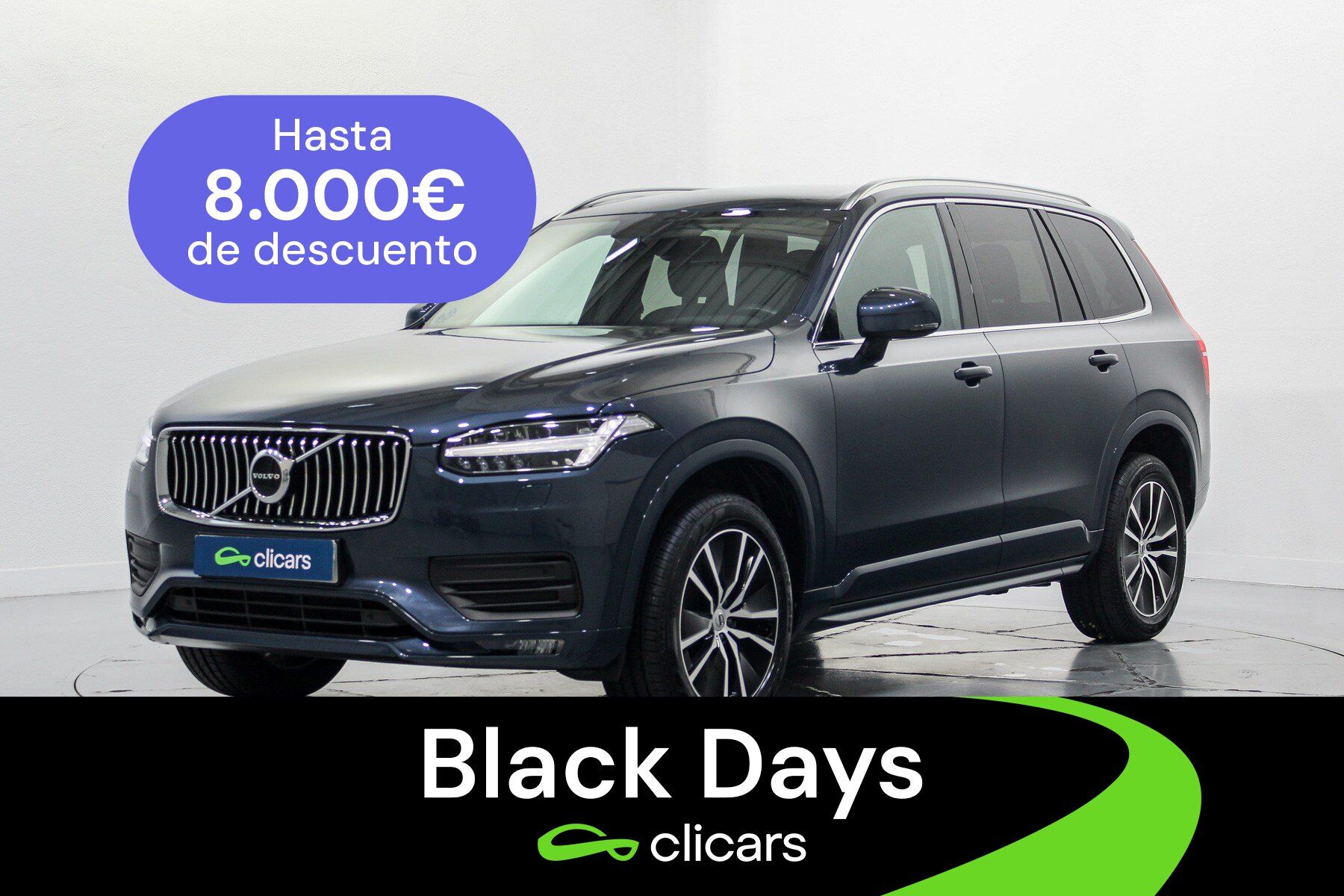 VOLVO XC90 (XC90 B5 Momentum Pro 7pl. AWD Aut.) en Madrid