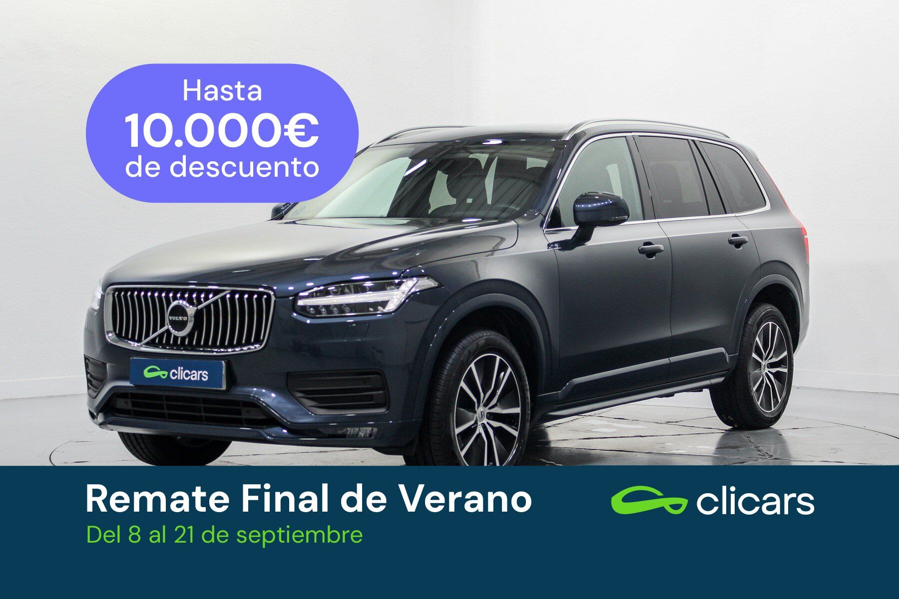 VOLVO XC90 (XC90 B5 Momentum Pro 7pl. AWD Aut.) en Madrid