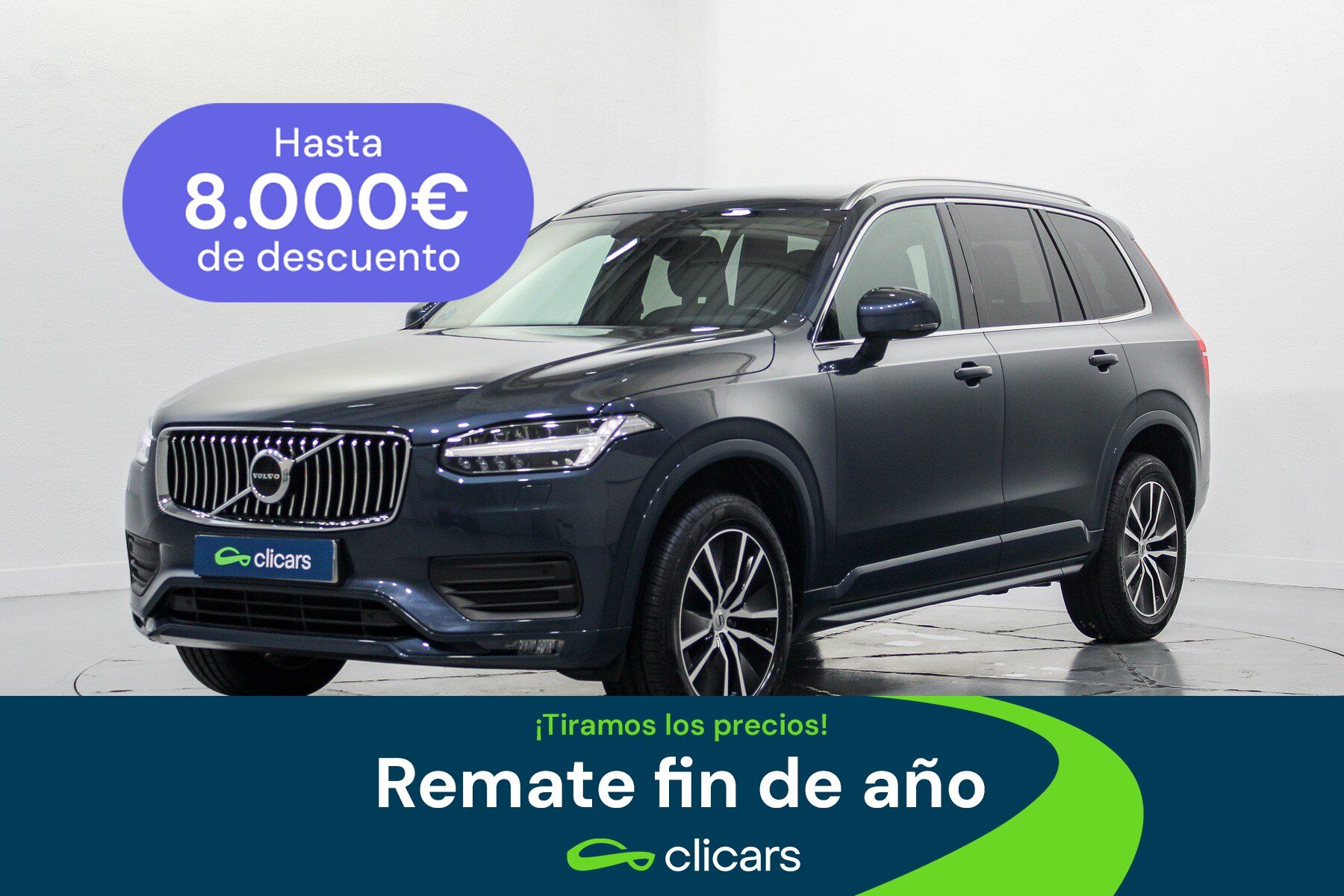 VOLVO XC90 (XC90 B5 Momentum Pro 7pl. AWD Aut.) en Madrid