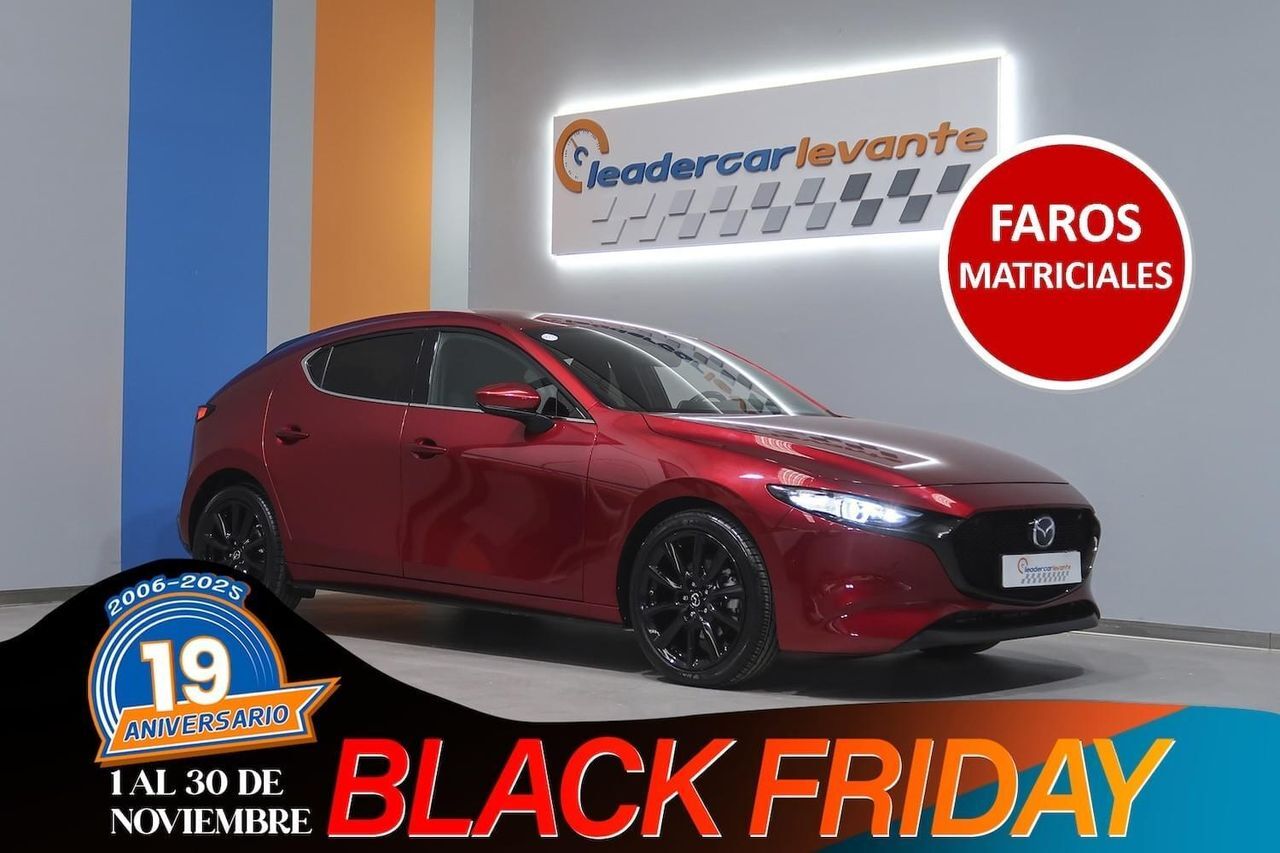 MAZDA Mazda3 (2.0 ZENITH SAFETY RED 186CV) en Valencia