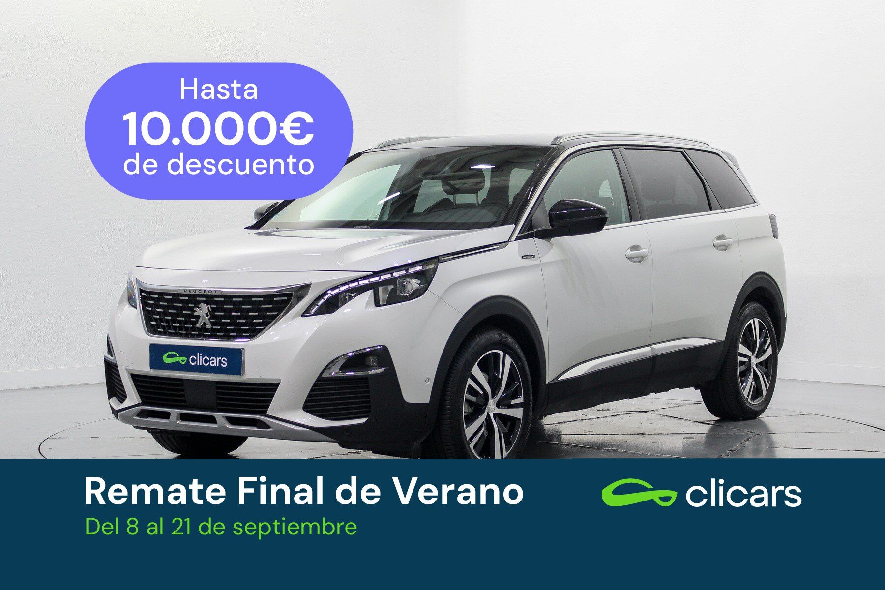 PEUGEOT 5008 (5008 1.2 PureTech S&S GT Line 130 EAT8) en Madrid