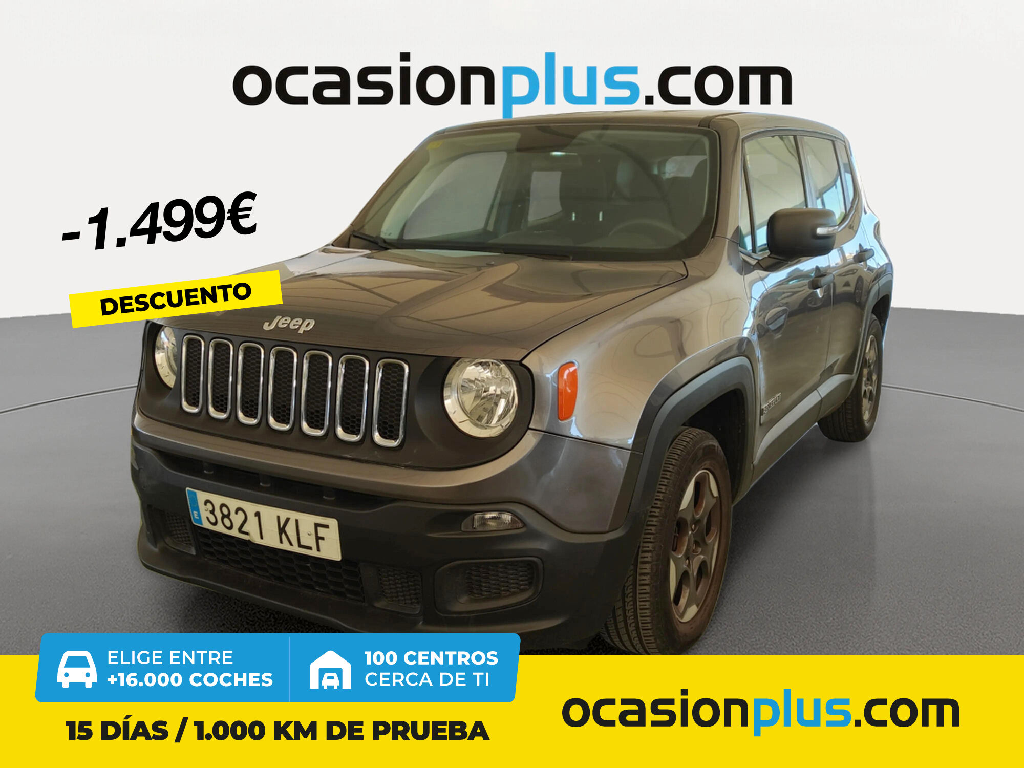 JEEP Renegade (1.6 E-TORQ Sport FWD E6 81 kW (110 CV)) en Madrid