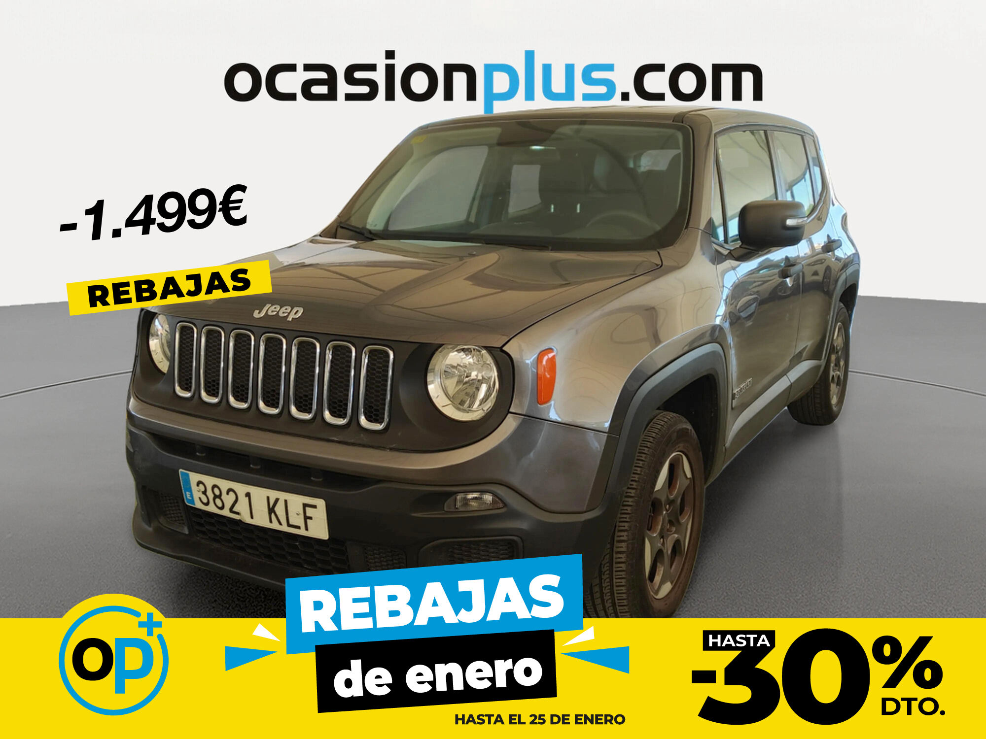 JEEP Renegade (1.6 E-TORQ Sport FWD E6 81 kW (110 CV)) en Madrid
