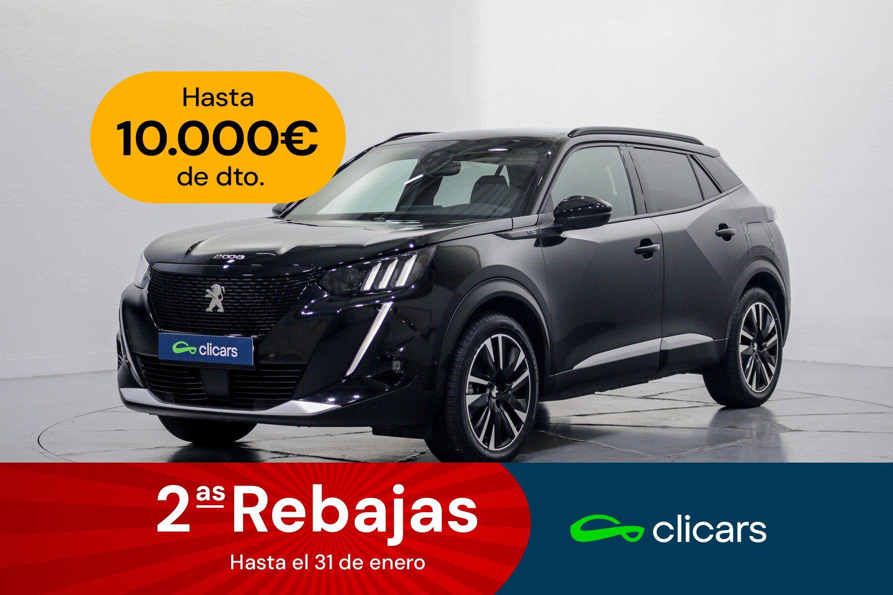 PEUGEOT 2008 (2008 GT Pack Eléctrico 100kW) en Madrid