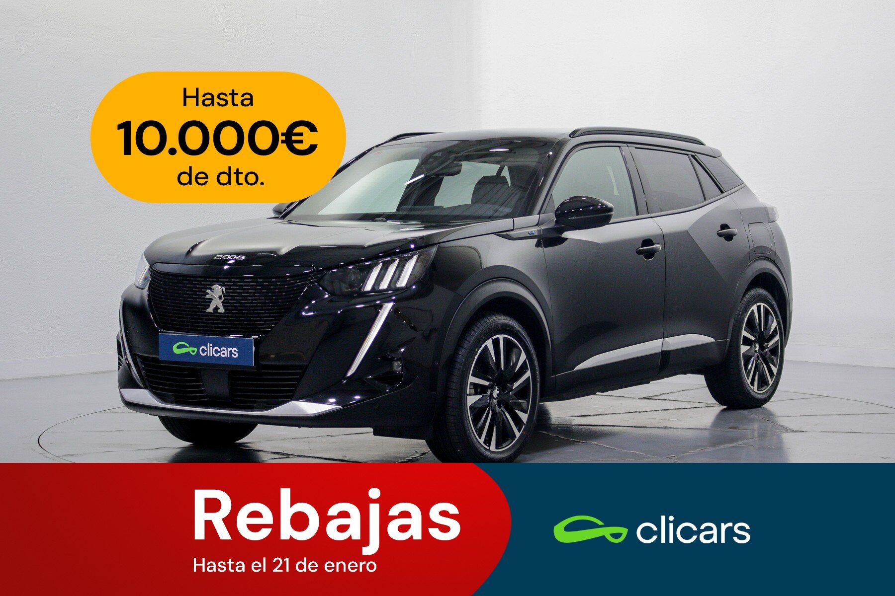 PEUGEOT 2008 (2008 GT Pack Eléctrico 100kW) en Madrid