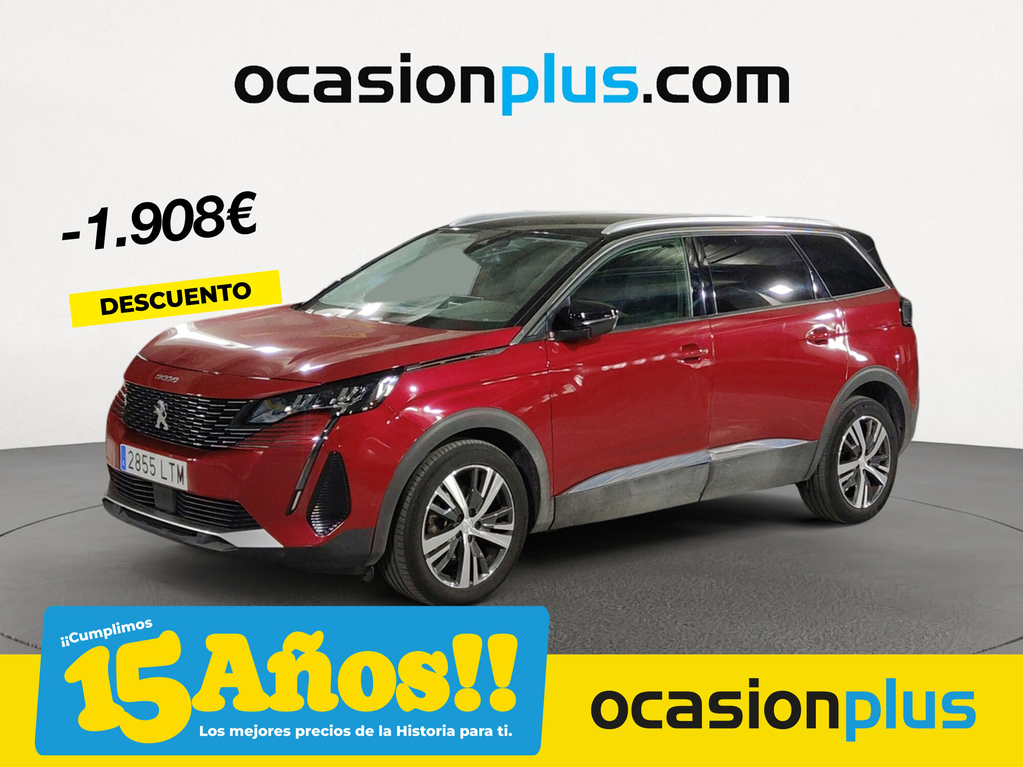 PEUGEOT 5008 (BlueHDI 130 S&S Allure Pack EAT8 96 kW (130 CV)) en Madrid