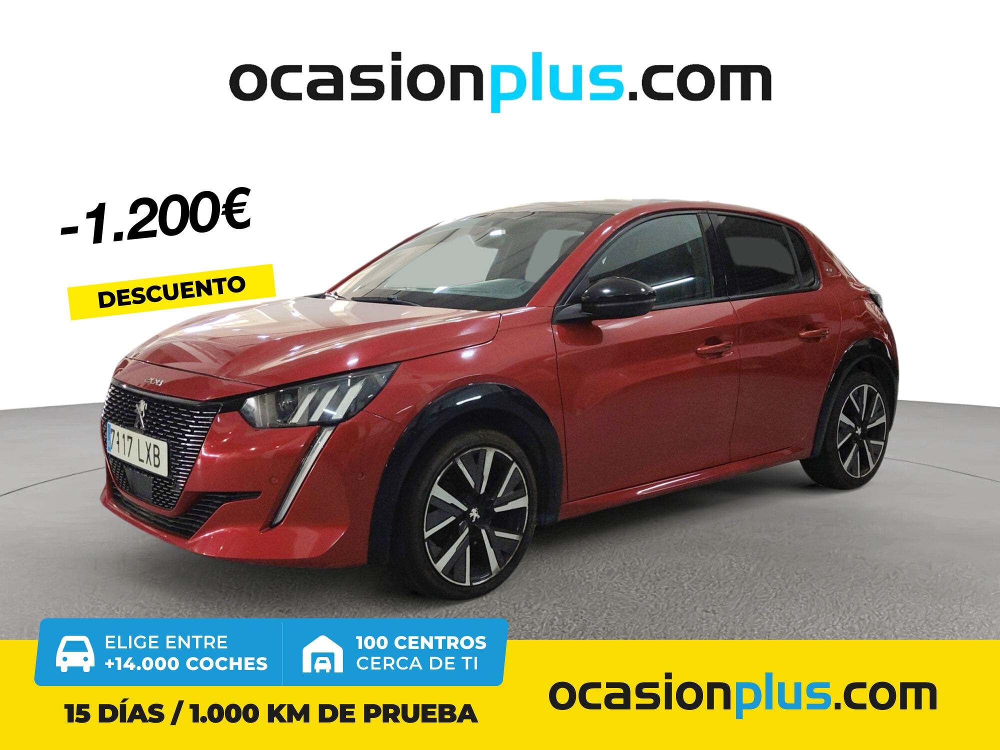 PEUGEOT 208 (PureTech 100 GT 75 kW (100 CV)) en Madrid