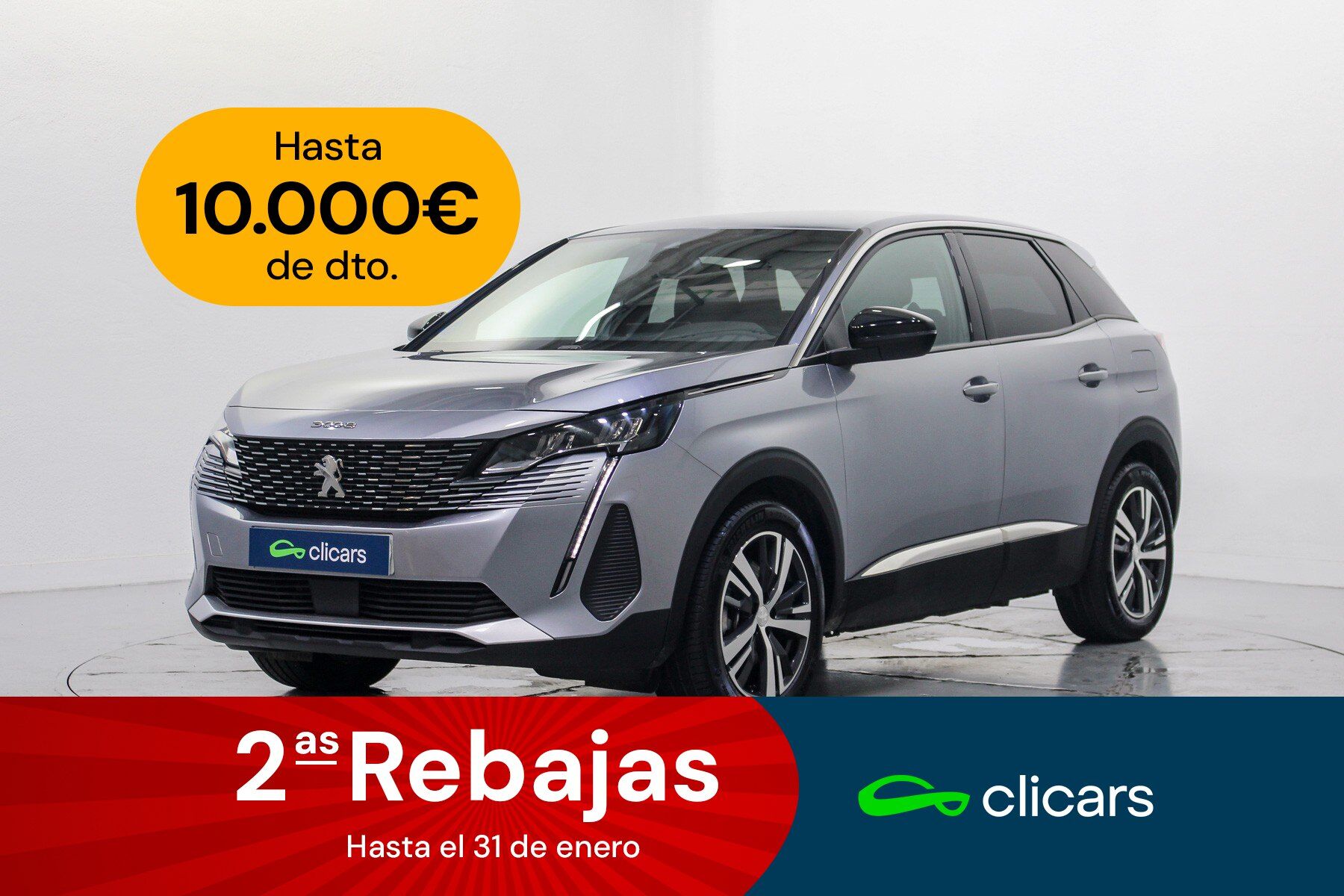 PEUGEOT 3008 (3008 HYB PHEV 180 Allure Pack e-EAT8) en Madrid