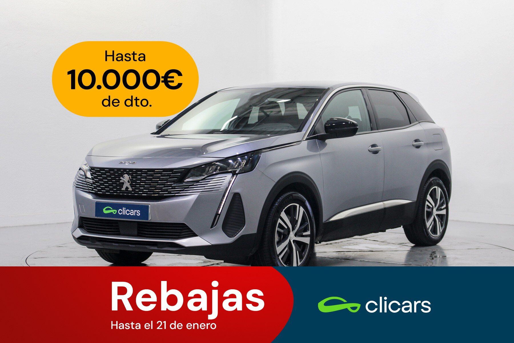 PEUGEOT 3008 (3008 HYB PHEV 180 Allure Pack e-EAT8) en Madrid