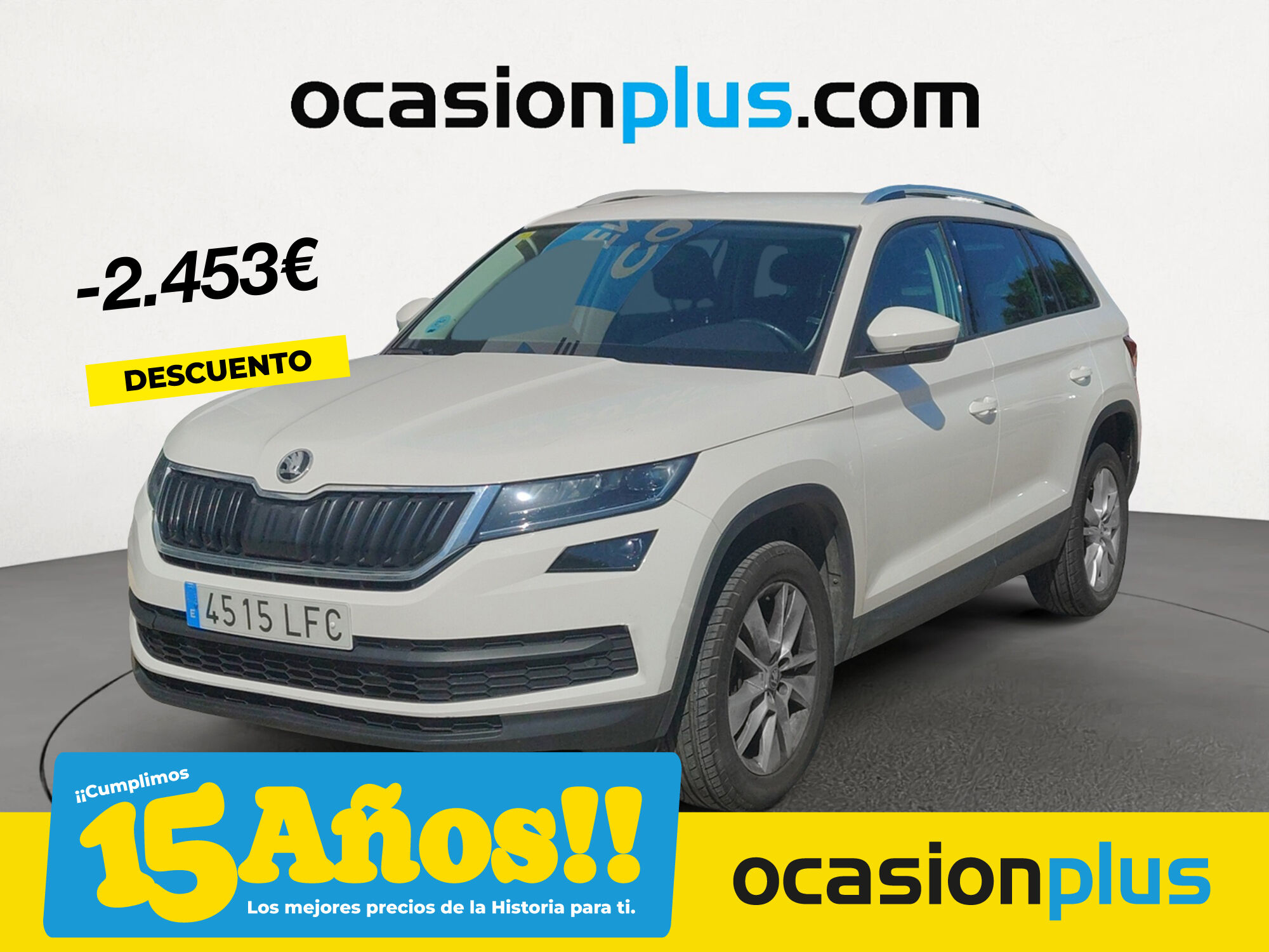 SKODA Kodiaq (1.5 TSI Ambition 4x2 DSG 110 kW (150 CV)) en Madrid