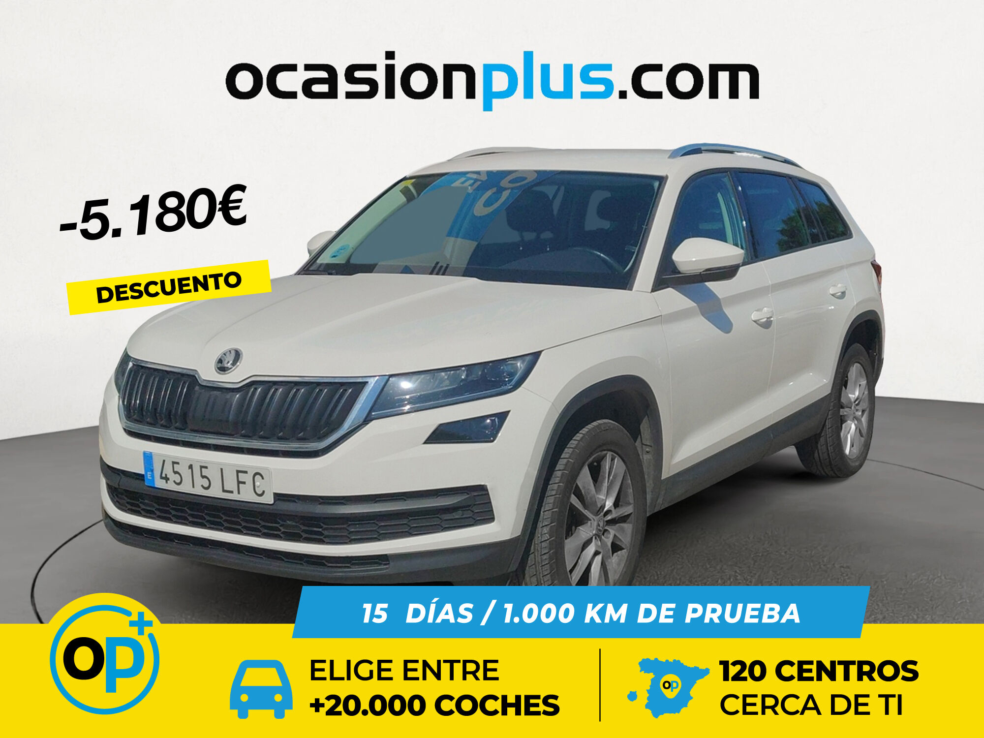 SKODA Kodiaq (1.5 TSI Ambition 4x2 DSG 110 kW (150 CV)) en Madrid