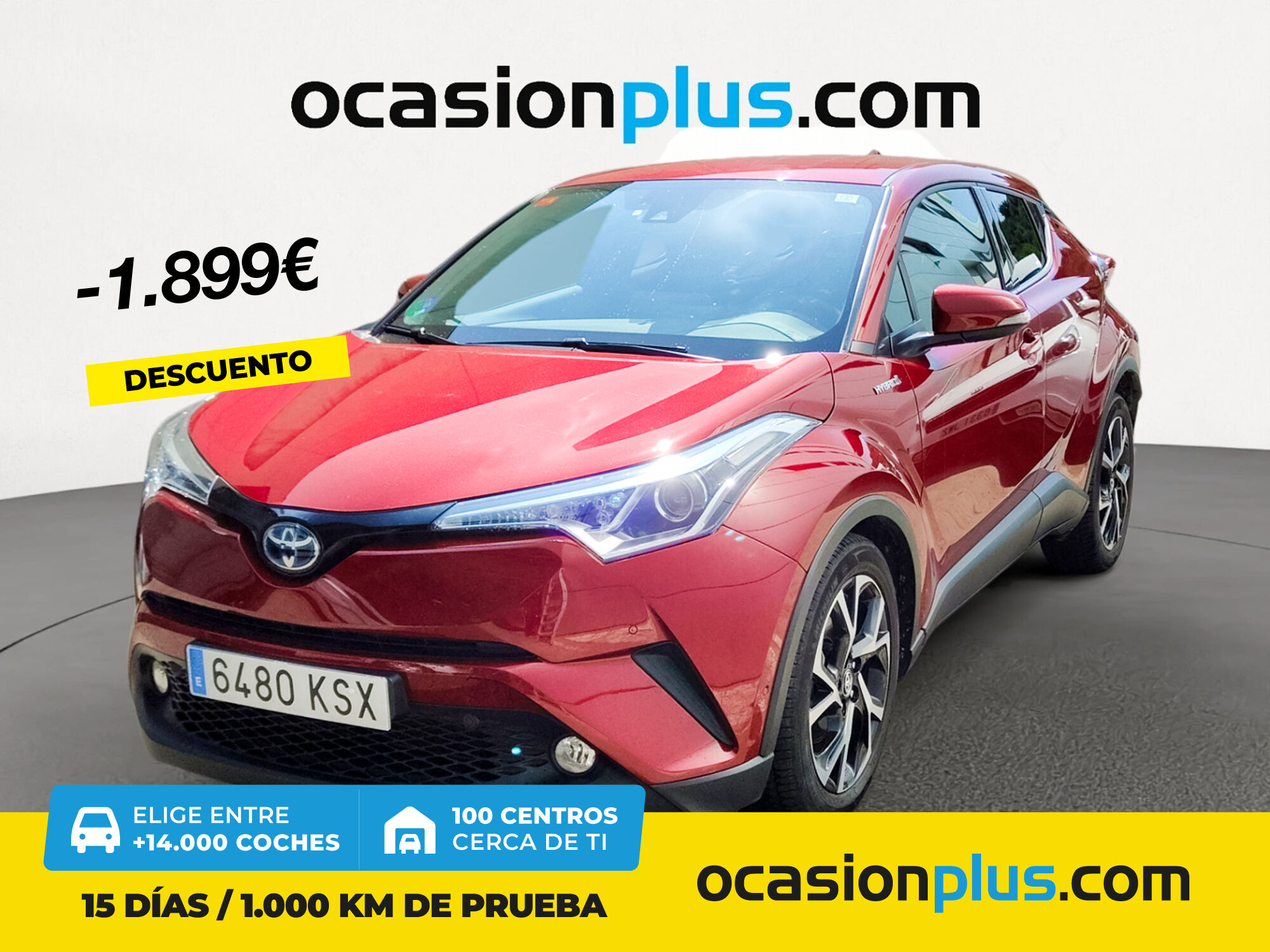 TOYOTA C-HR (1.8 125H Advance 90 kW (122 CV)) en Madrid