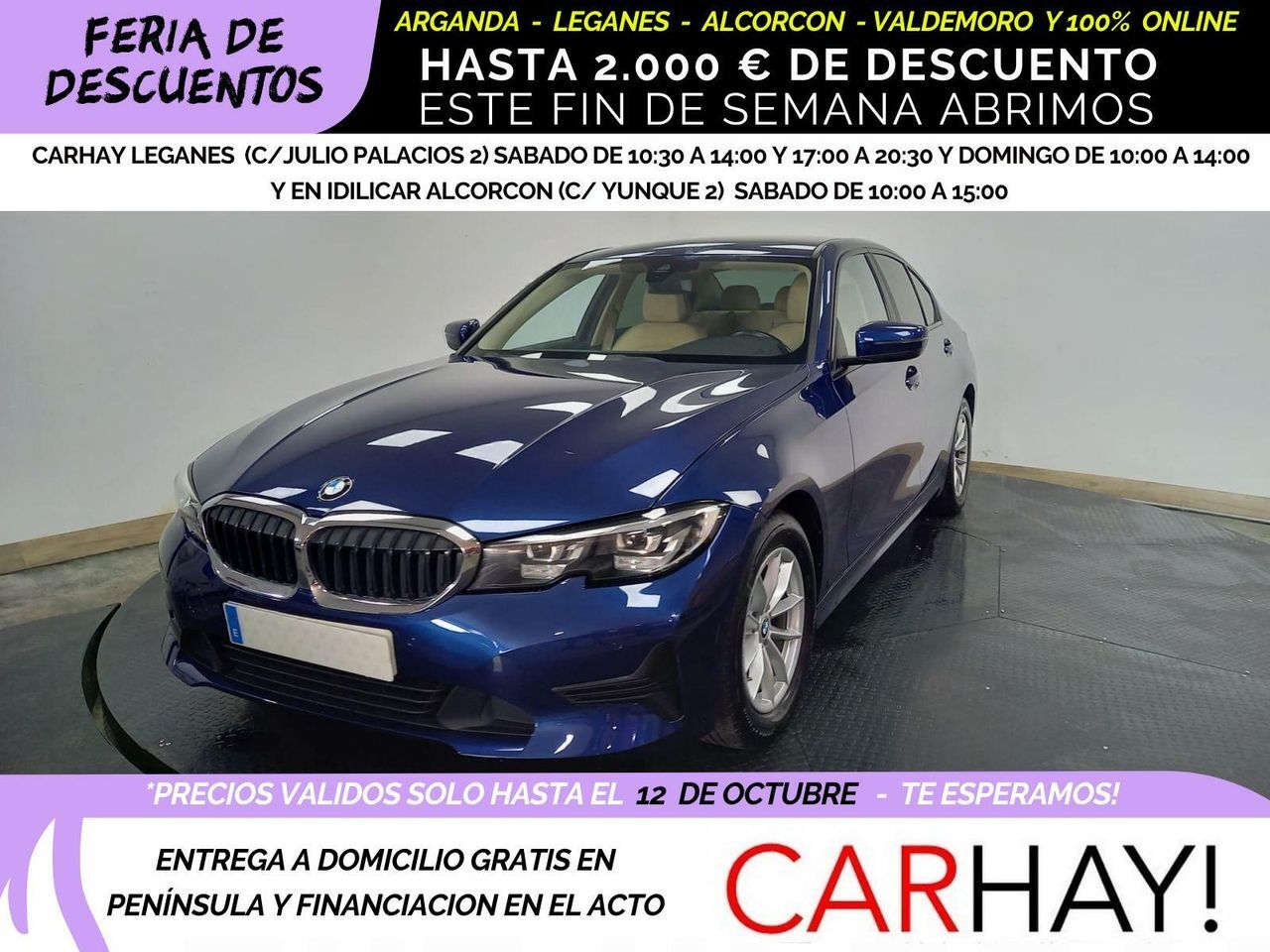BMW Serie 3 (318 d AdBlue) en Madrid