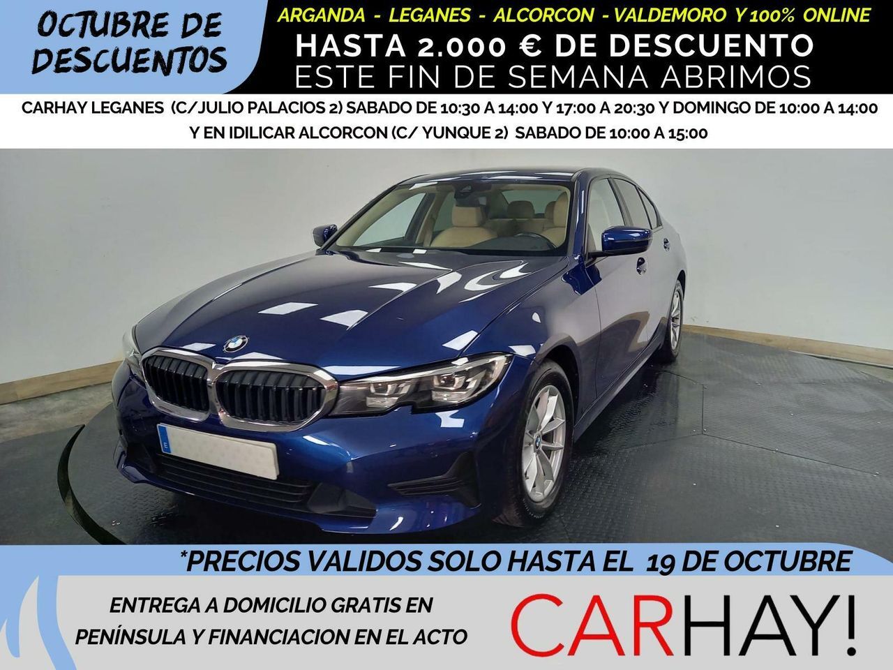 BMW Serie 3 (318 d AdBlue) en Madrid