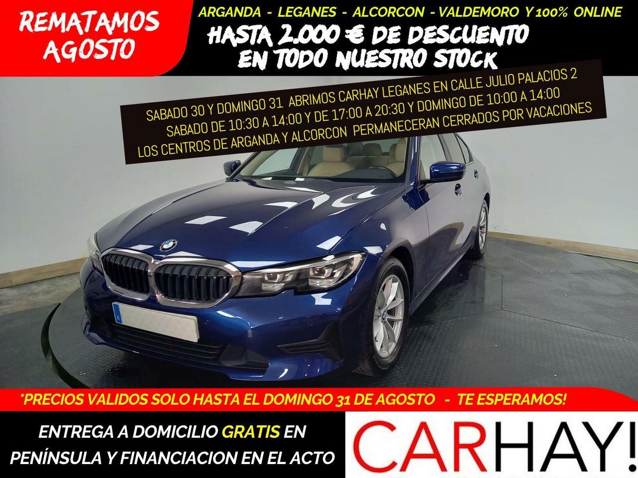 BMW Serie 3 (318 d AdBlue) en Madrid