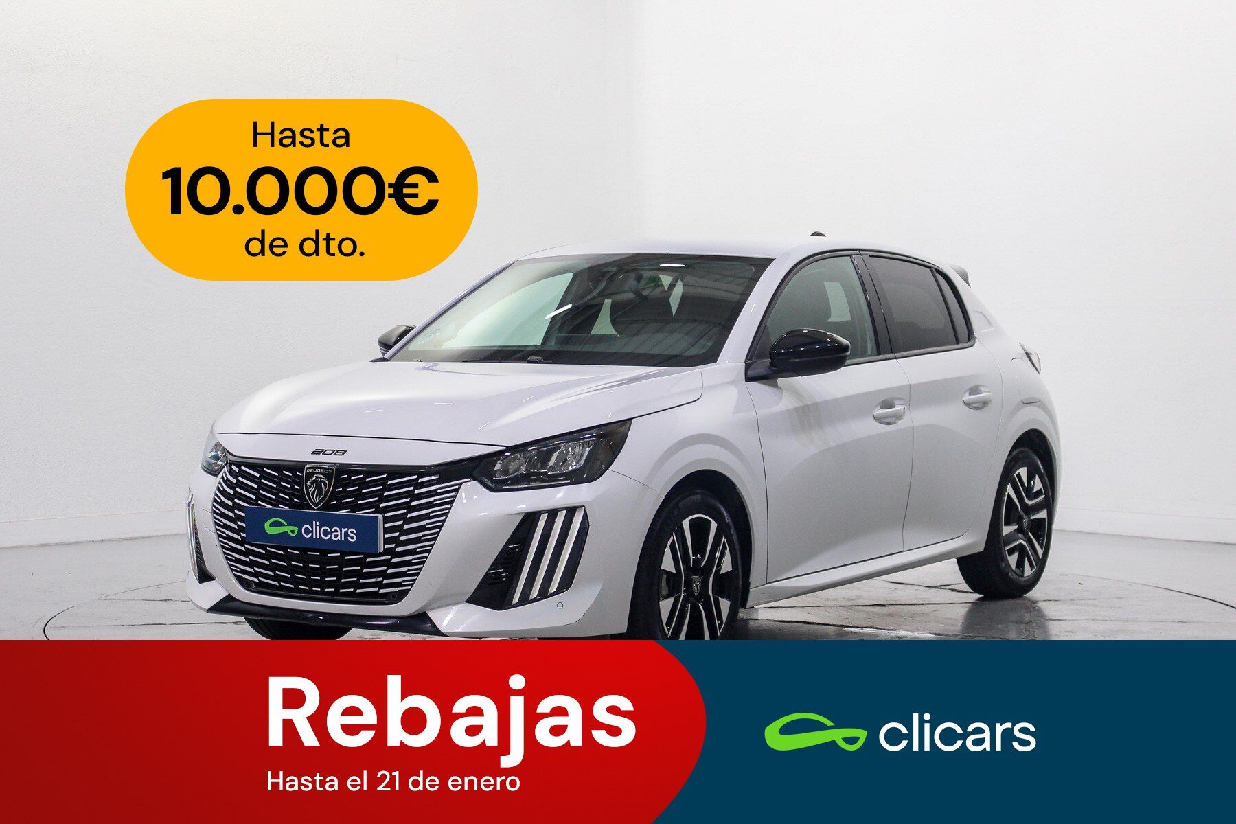 PEUGEOT 208 (208 1.2 Hybrid Allure e-DCS6 100) en Madrid