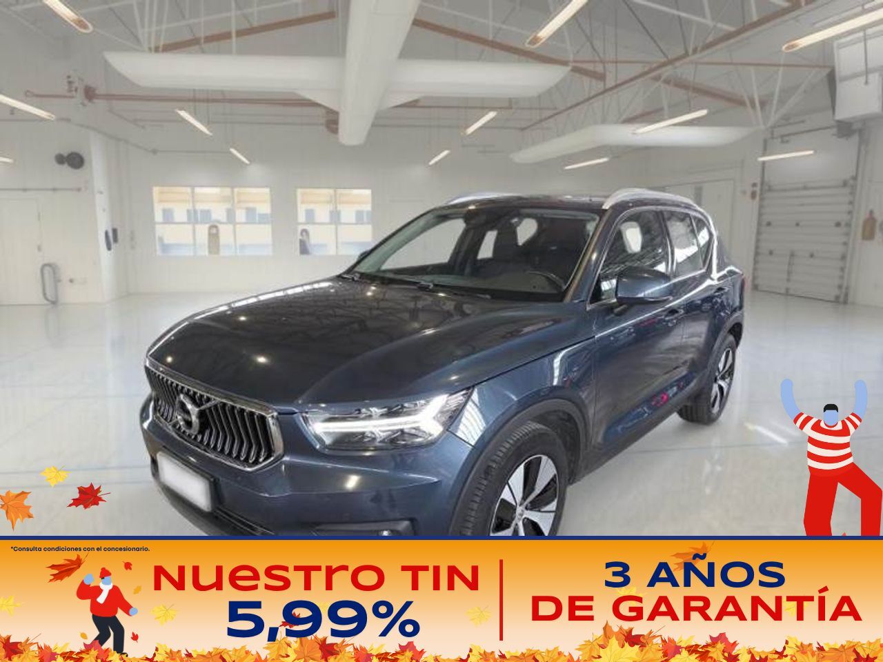 VOLVO XC40 (1.5 T4 Twin Recharge Inscription Ex Auto) en Madrid