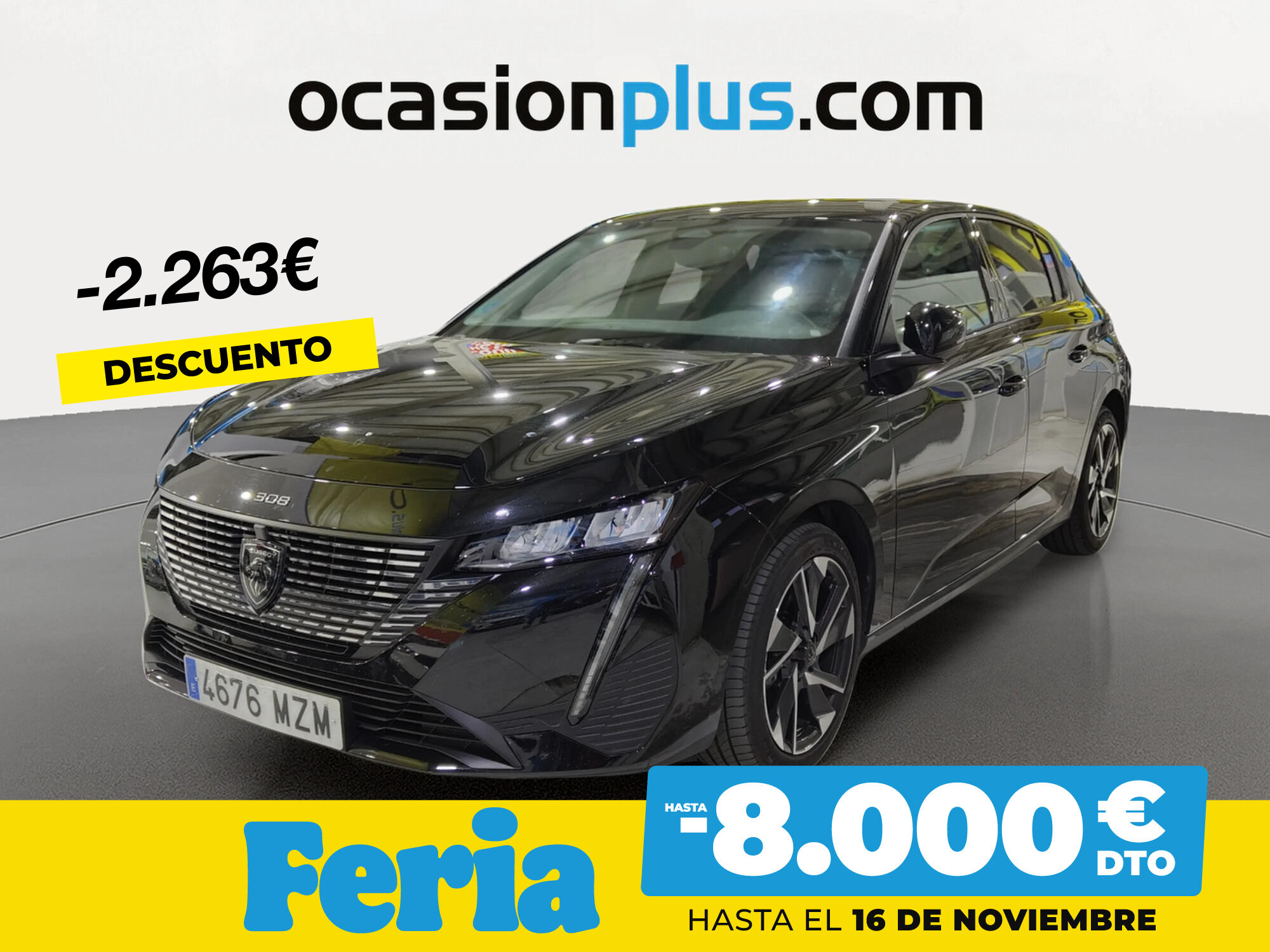 PEUGEOT 308 (Allure Hybrid eDCS6 107 kW (145 CV)) en Madrid